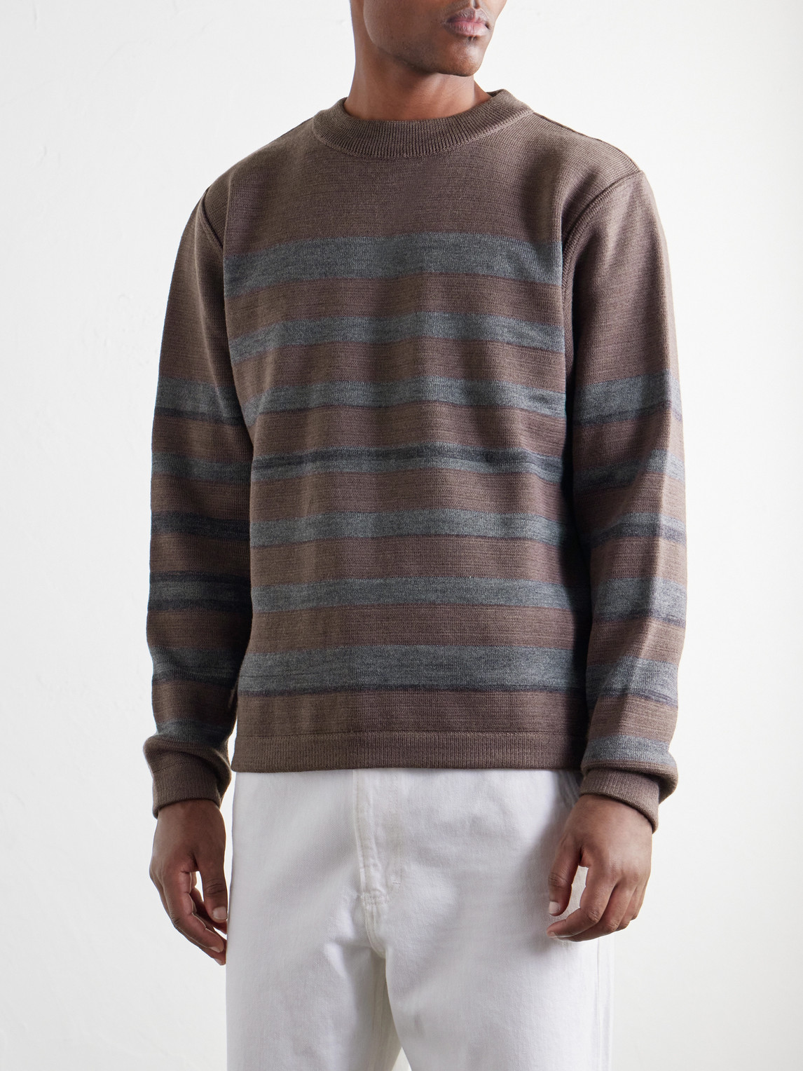 Given Striped Sweater