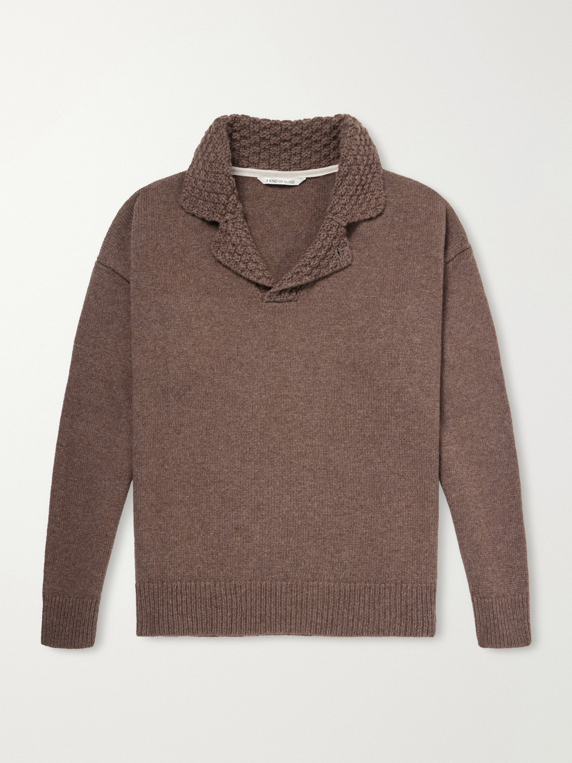 Palano Alpaca And Merino Wool-Blend Polo Shirt