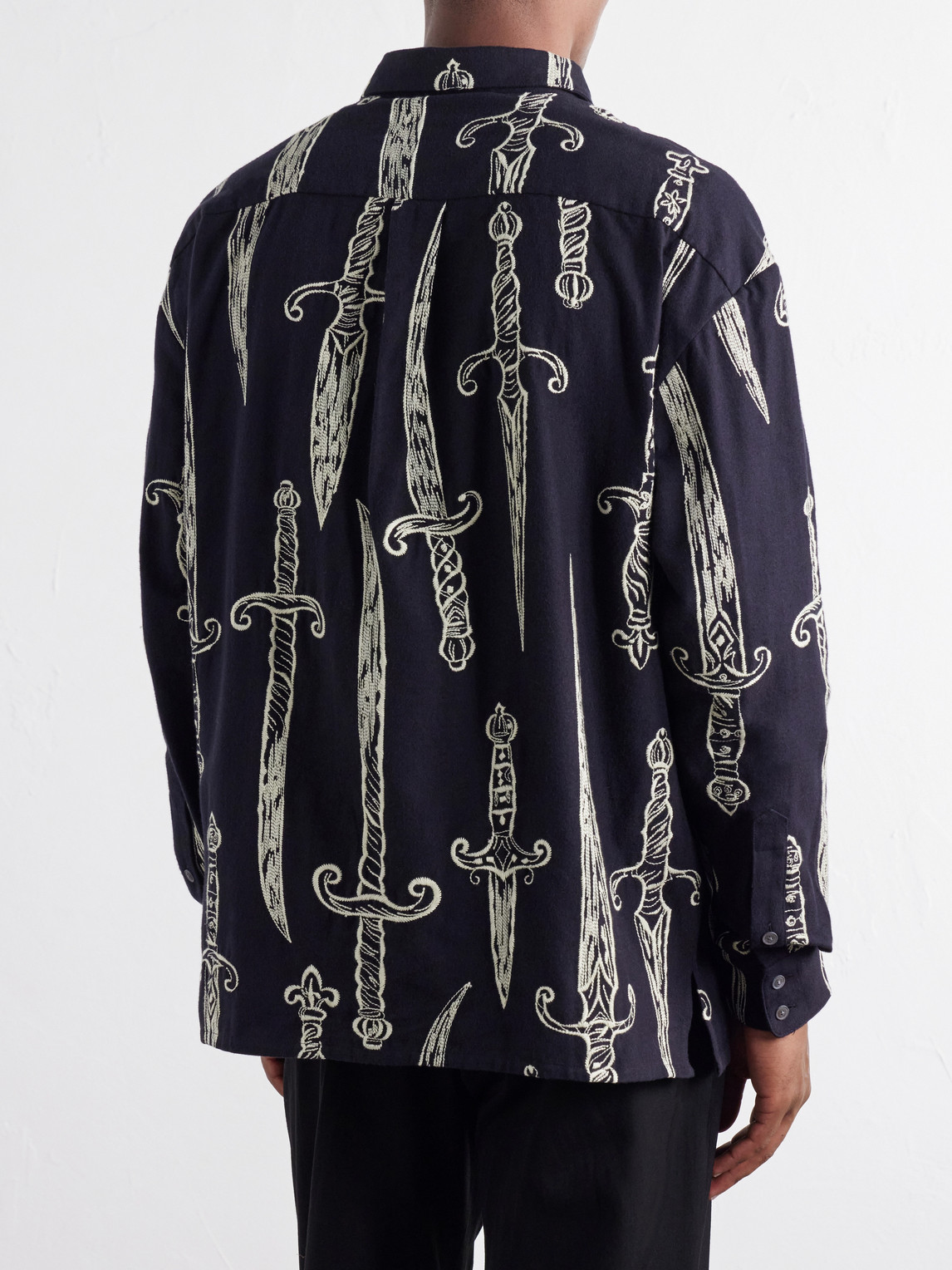 Derbin Embroidered Cotton Shirt