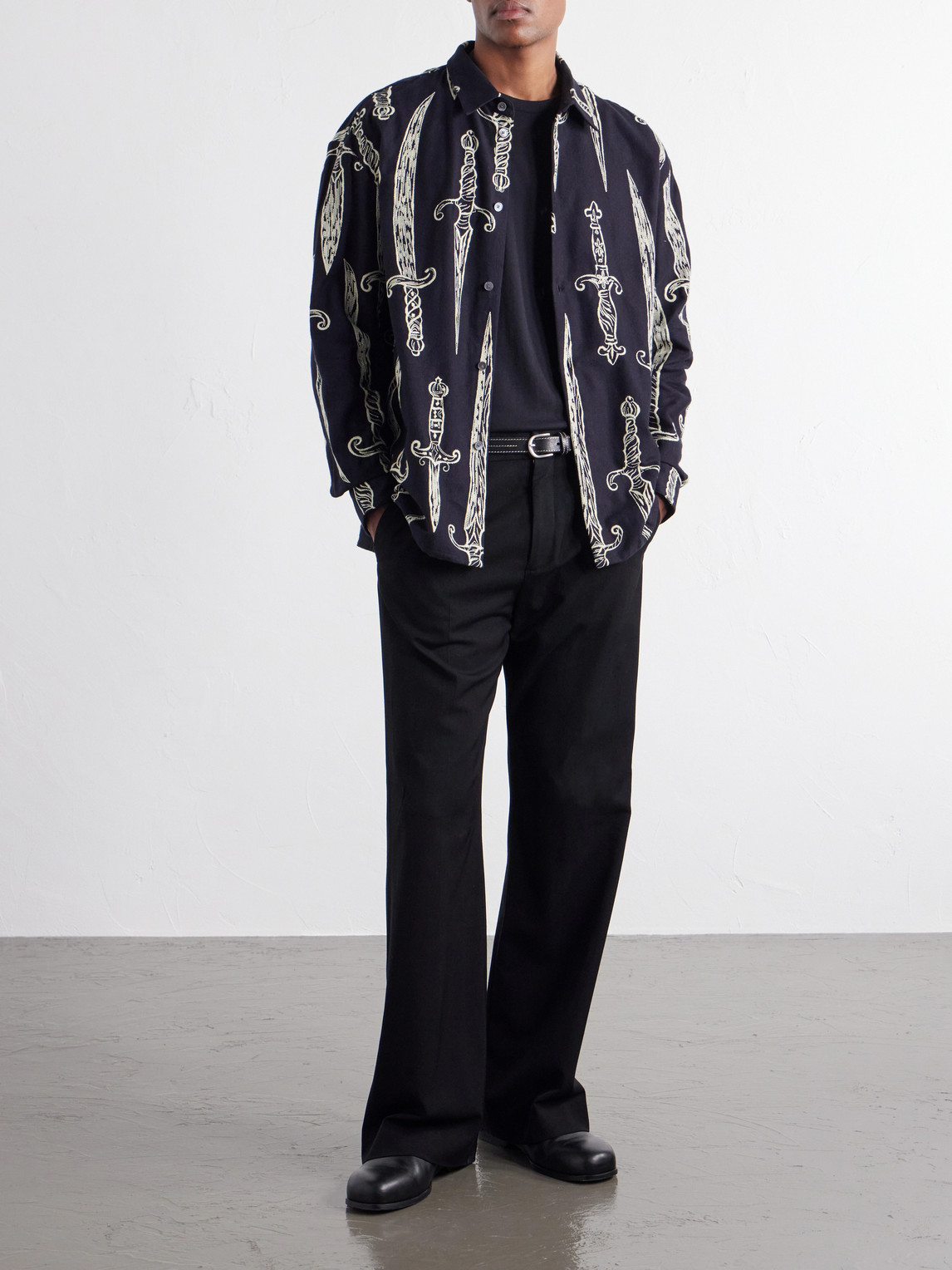 Derbin Embroidered Cotton Shirt