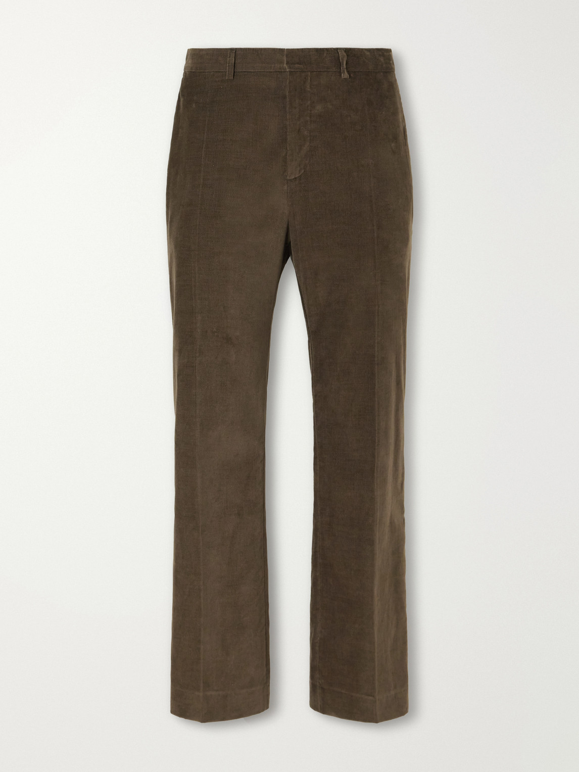 Straight-Leg Cotton- Corduroy