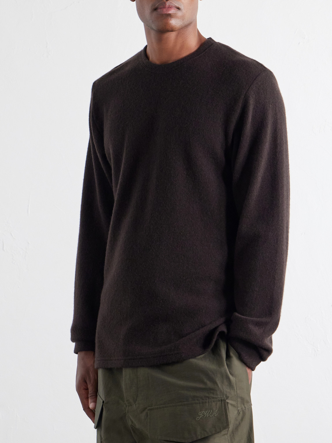 Lurin Wool And Cashmere-Blend Sweater