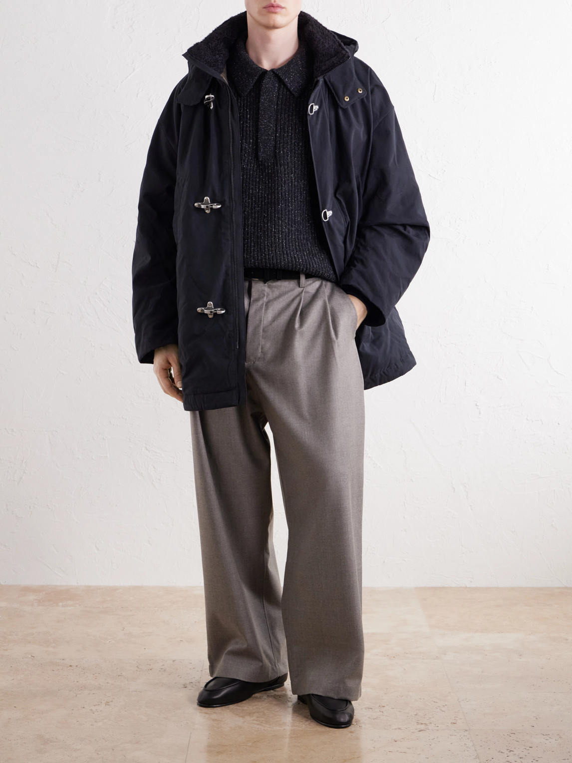 Isaba Padded Cotton, Wool And Mohair-Trimmed Canvas Parka