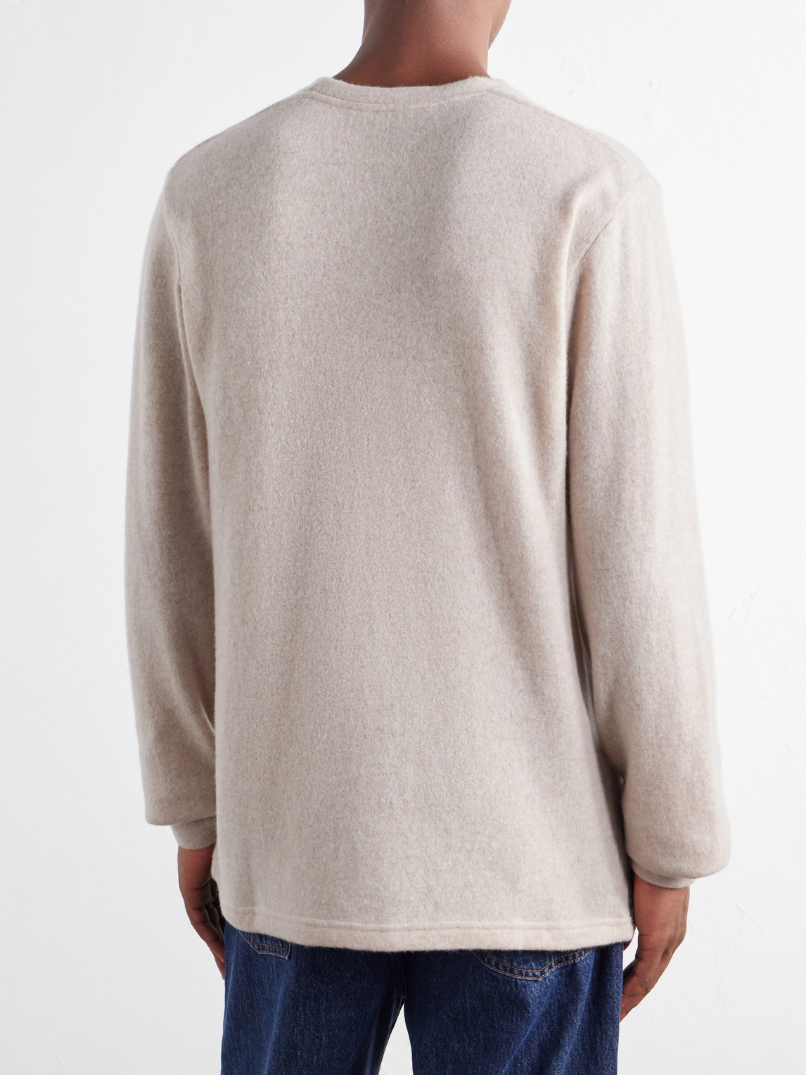 Lurin Wool And Cashmere-Blend Sweater