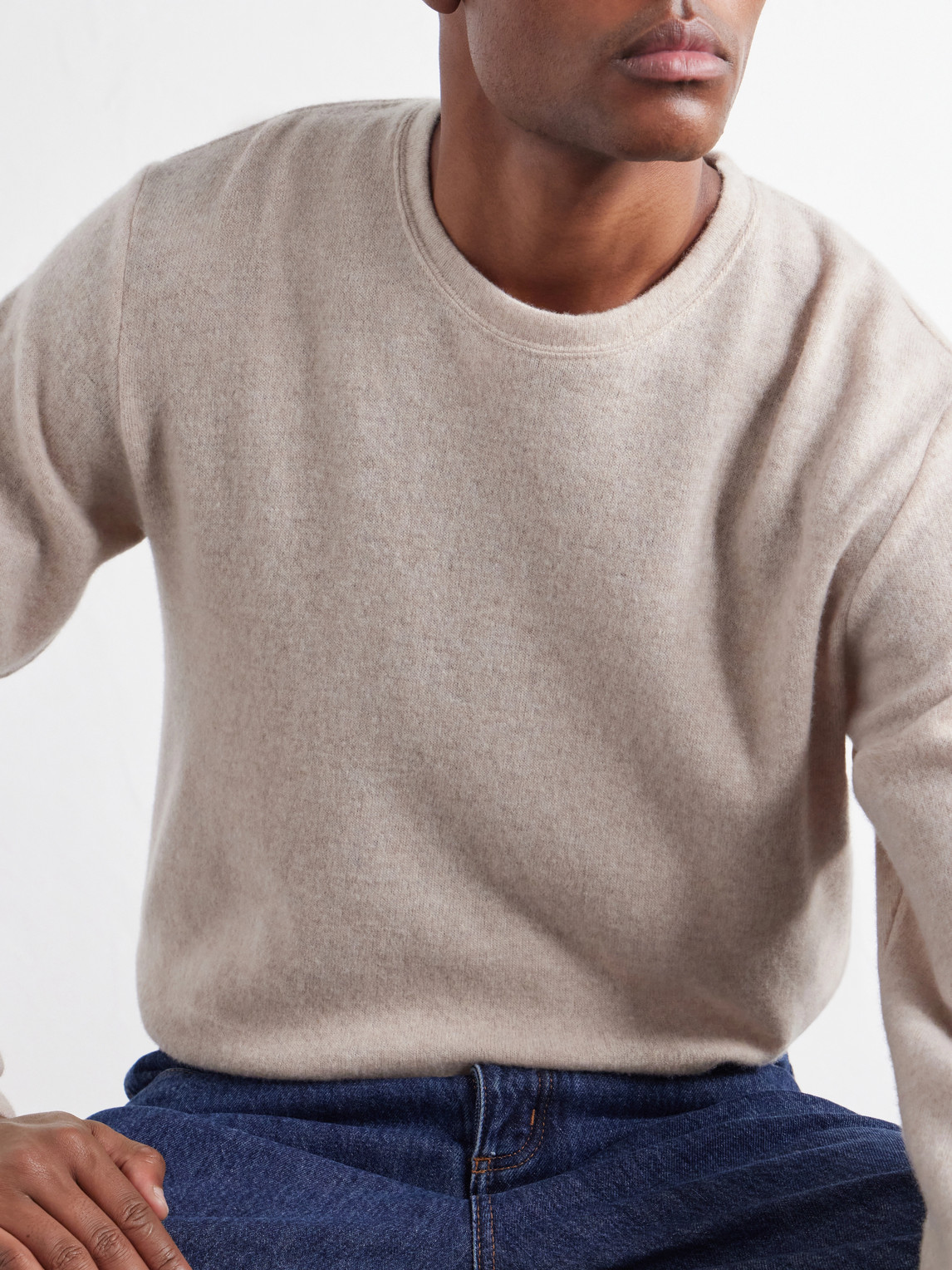 Lurin Wool And Cashmere-Blend Sweater