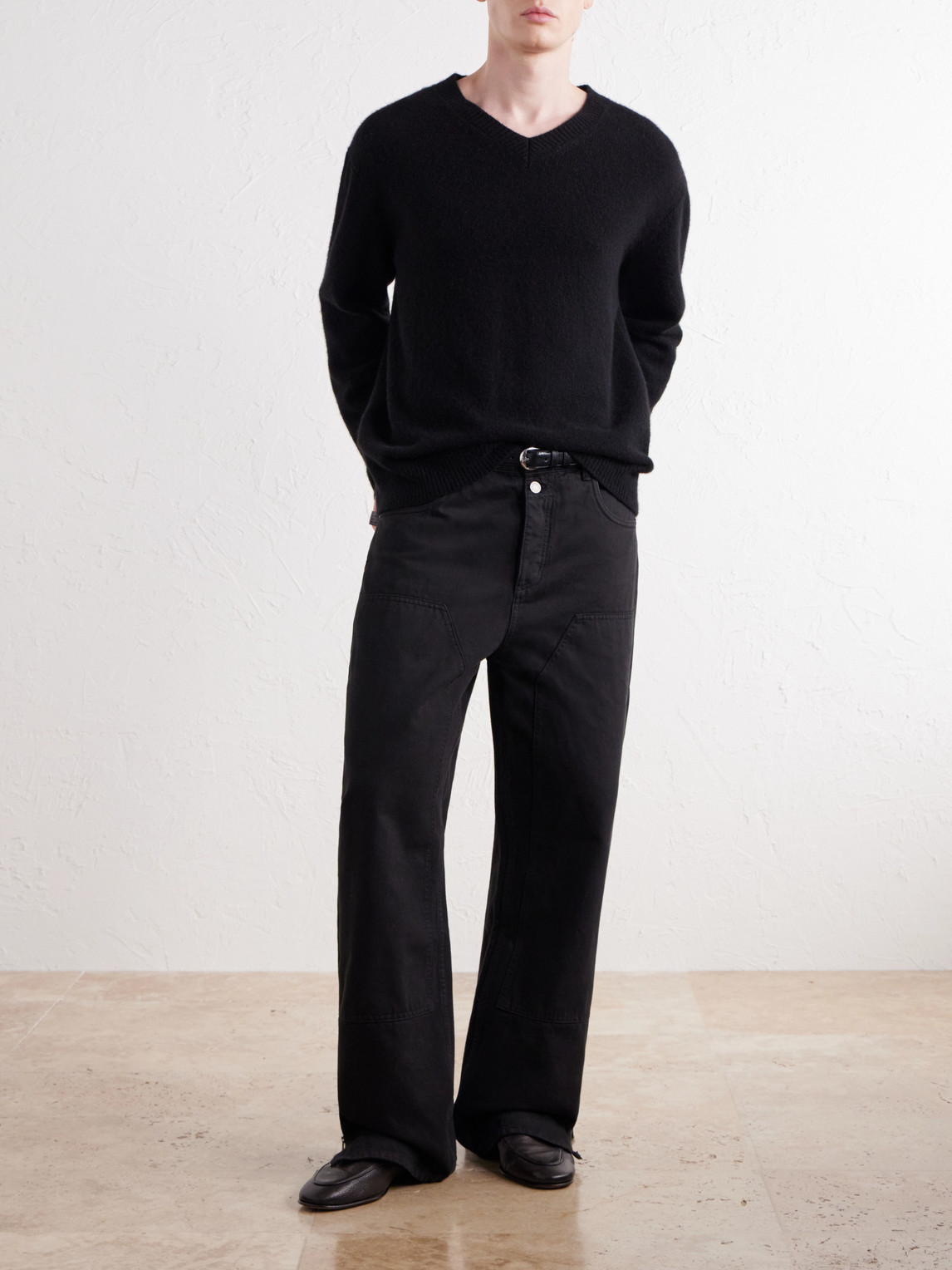 Carpintero Flared Double-Knee Jeans