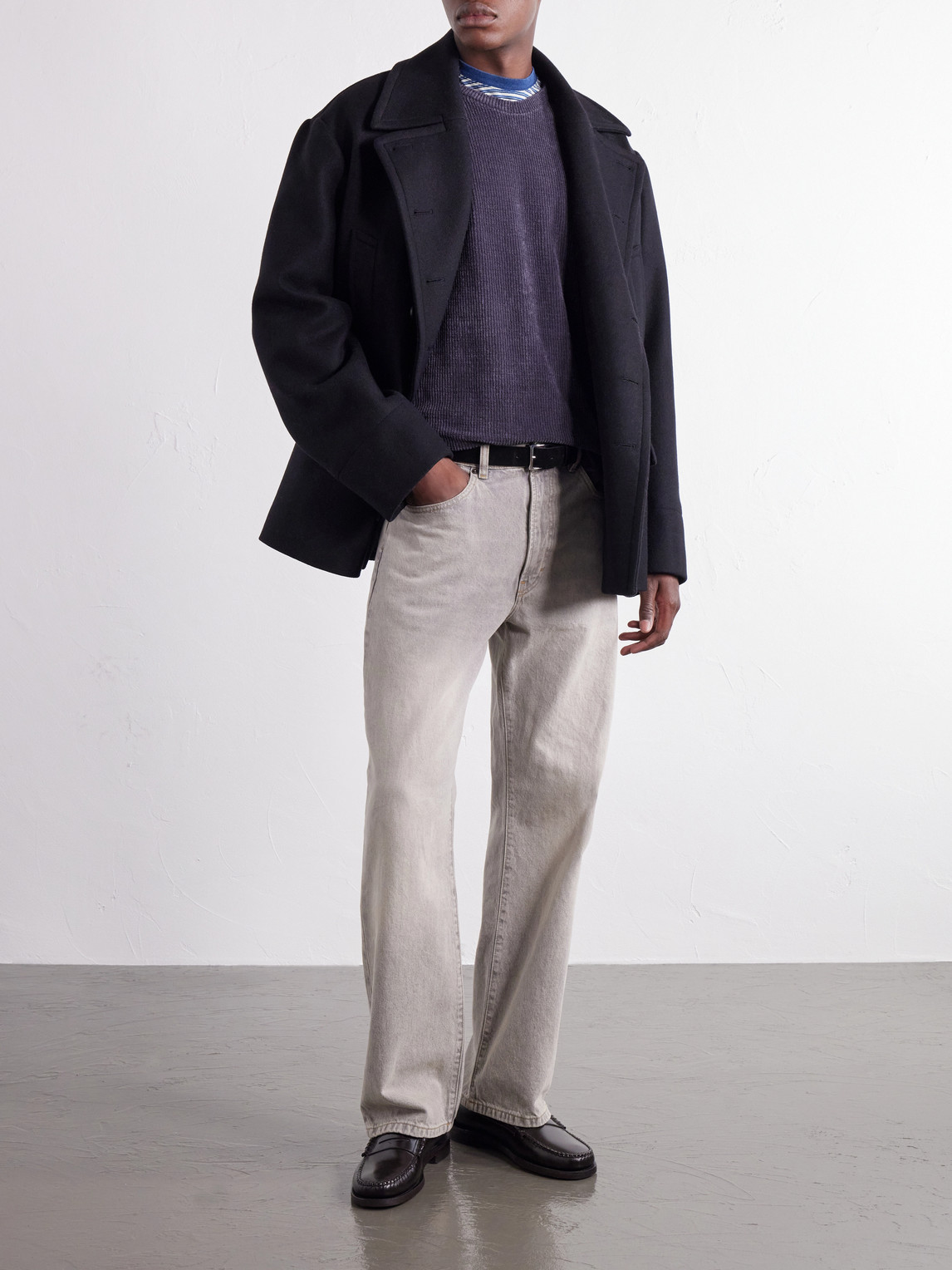Fiscal Ribbed Cotton-Terry T-Shirt