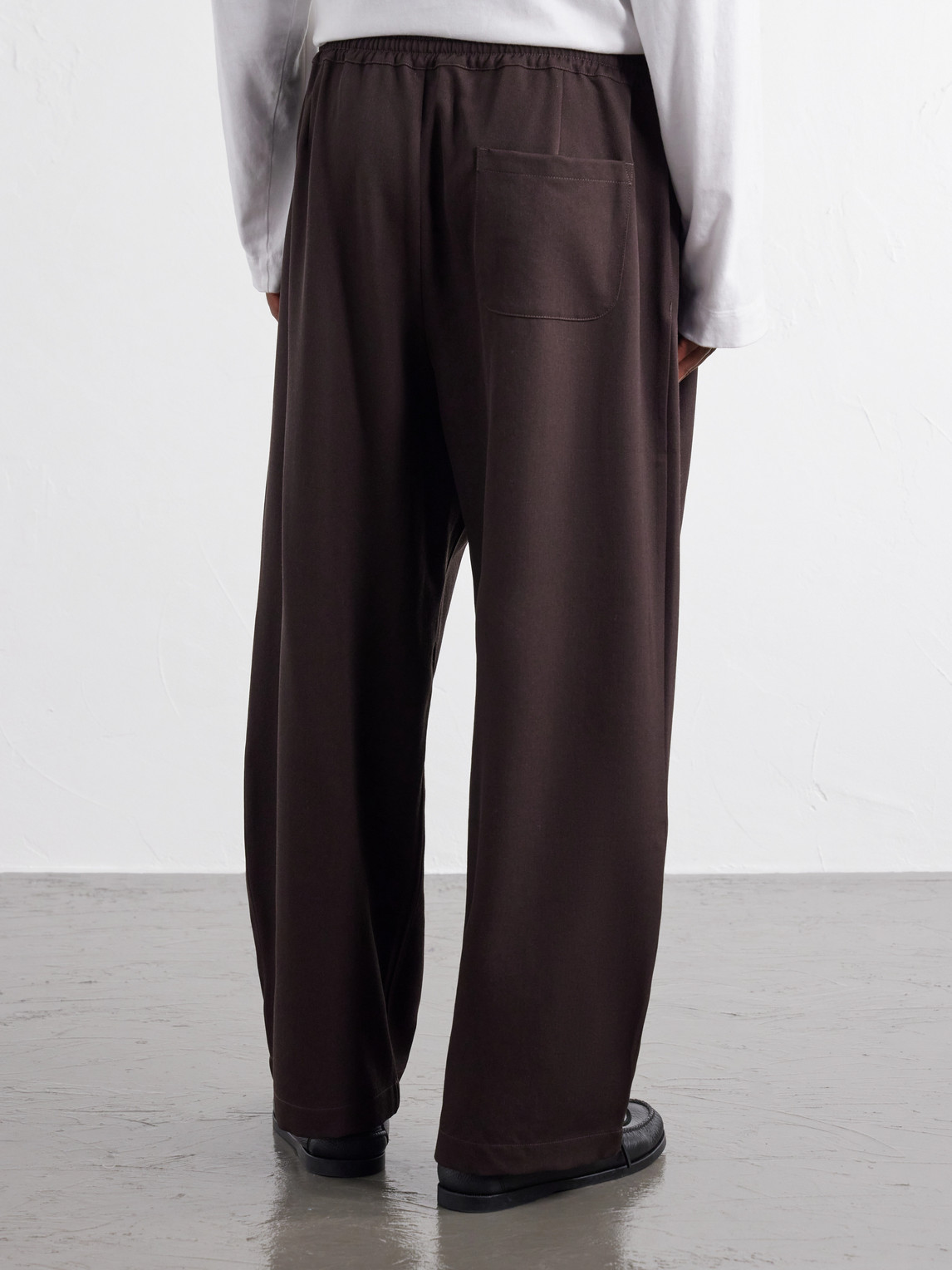 Wewa Wide-Leg Wool Trousers