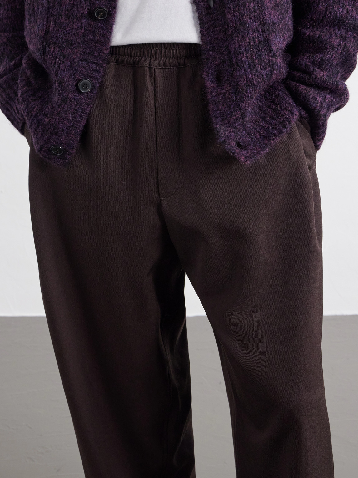 Wewa Wide-Leg Wool Trousers