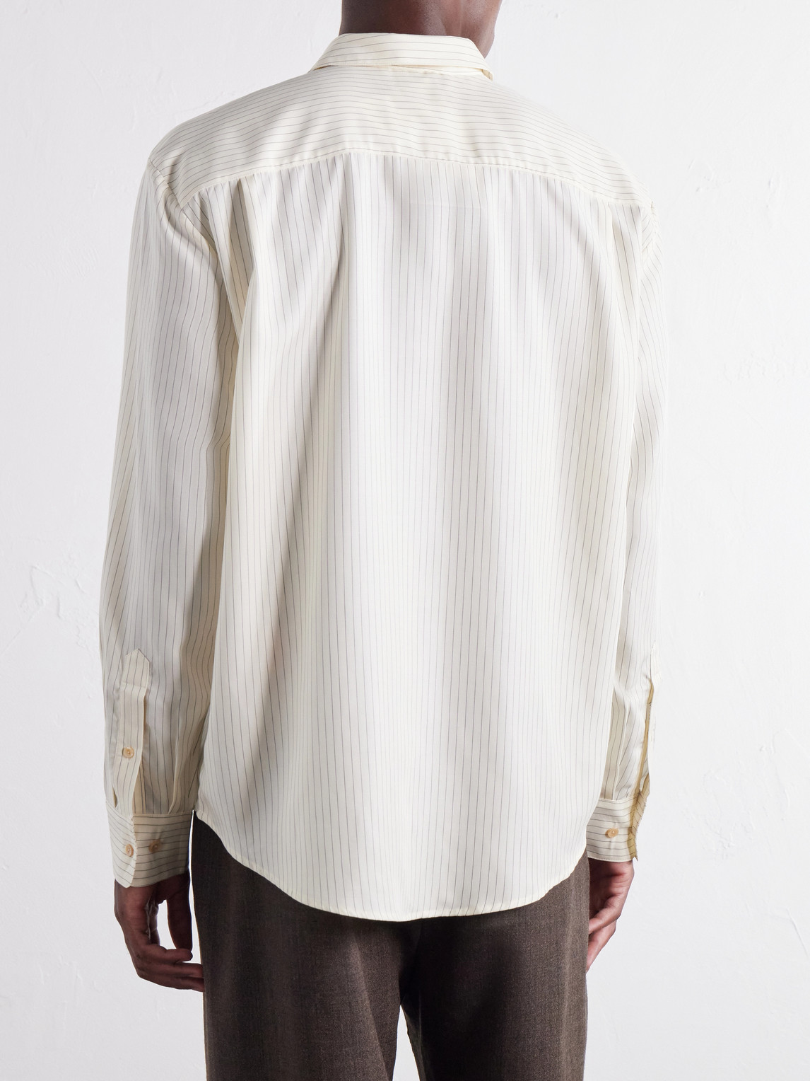Fulvio Pinstriped Lyocell Shirt