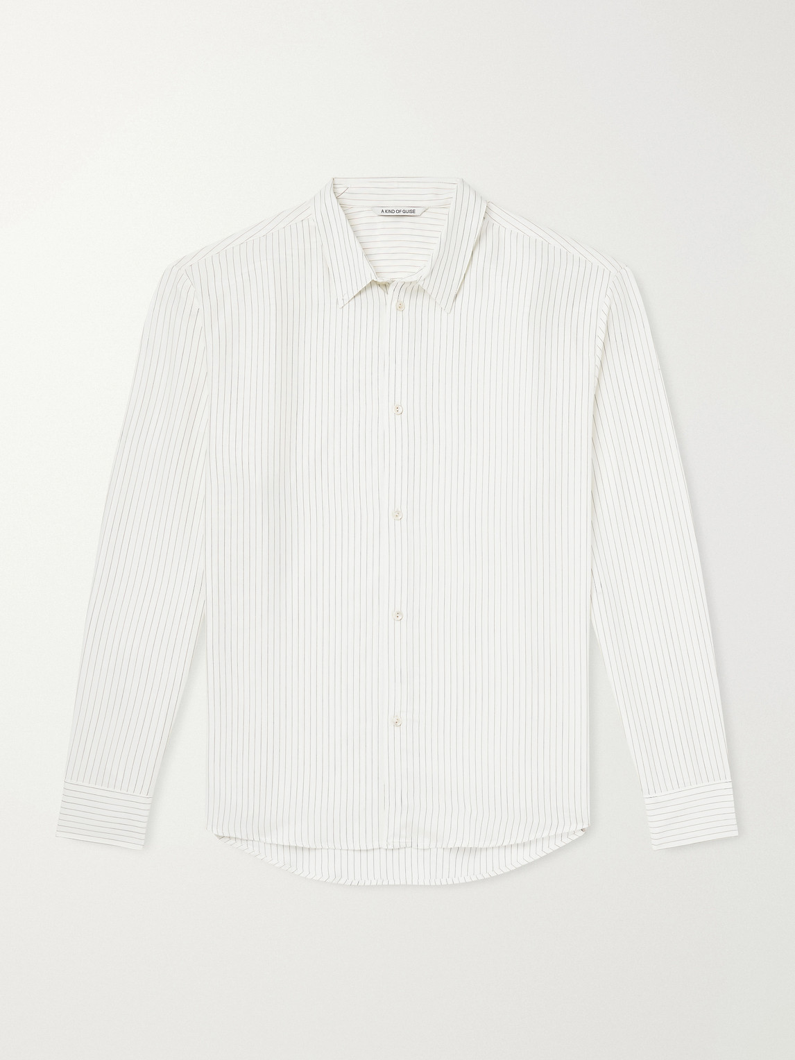 Fulvio Pinstriped Lyocell Shirt