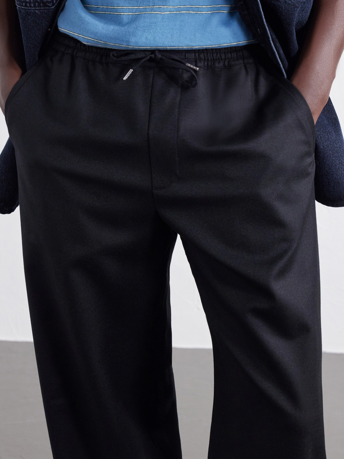 Samurai Straight-Leg Virgin Wool