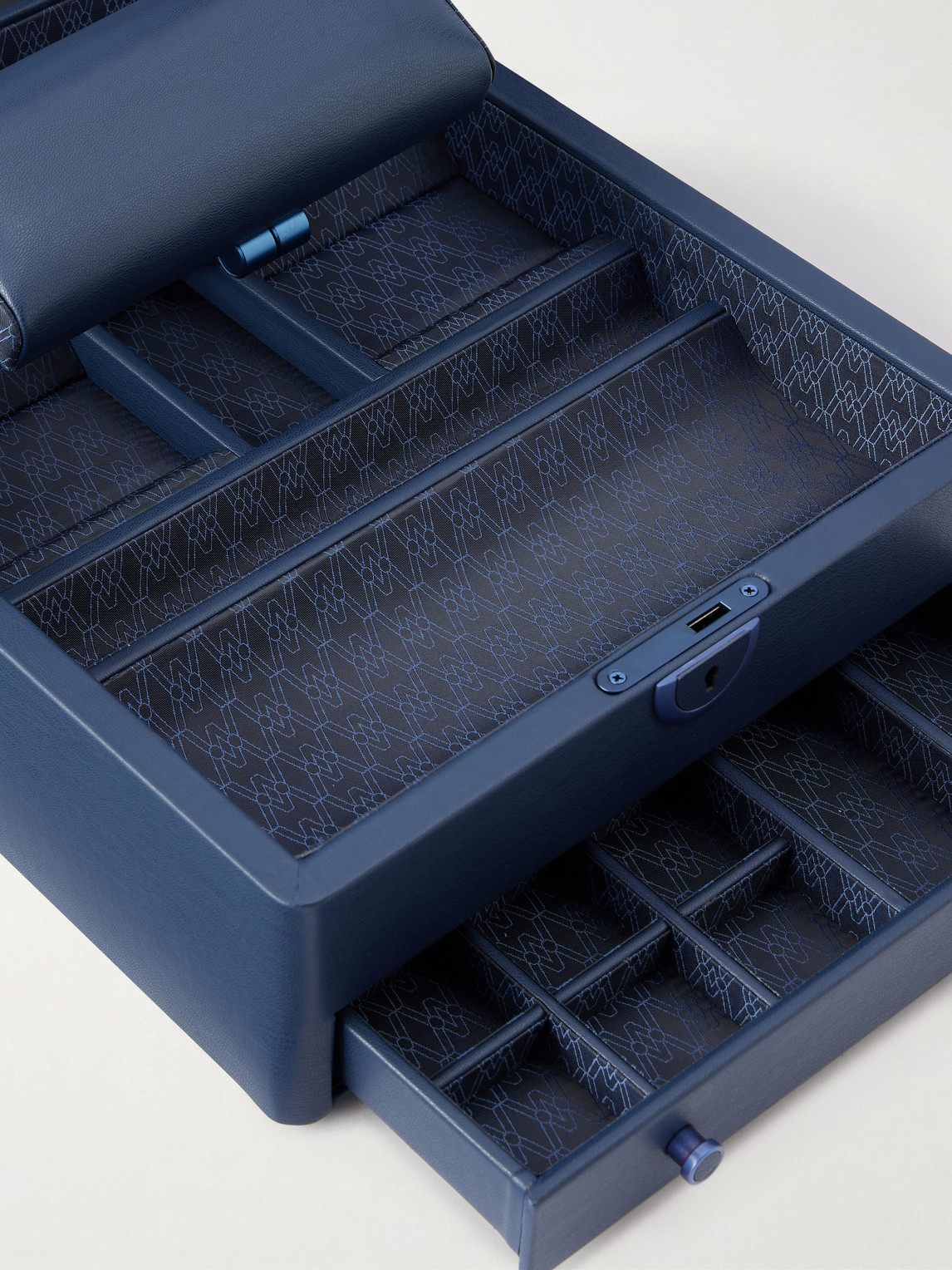  Wolf - Watch Stand Box - Men - Blue 