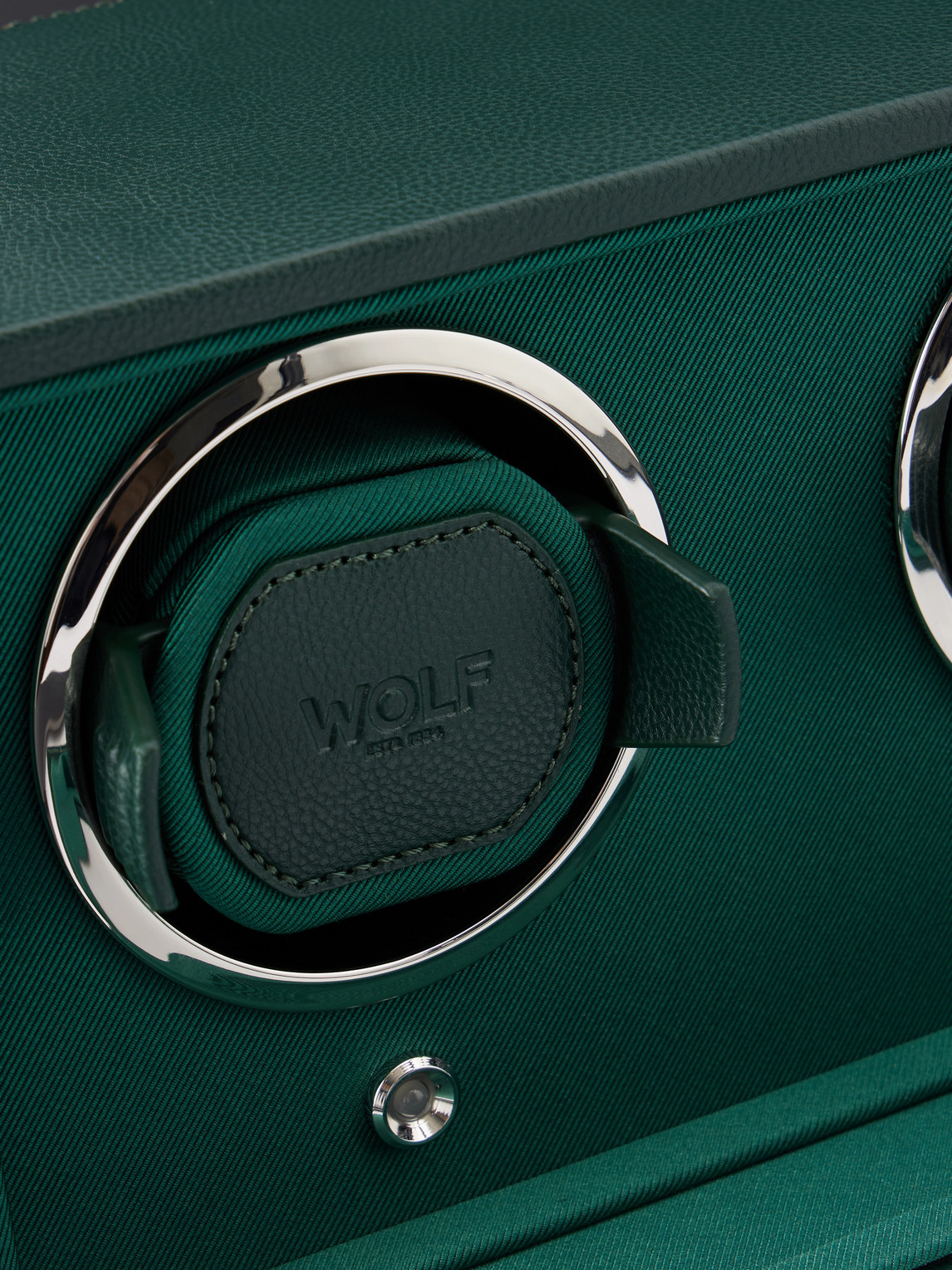  Wolf - Cub Double Watch Winder - Men - Green 