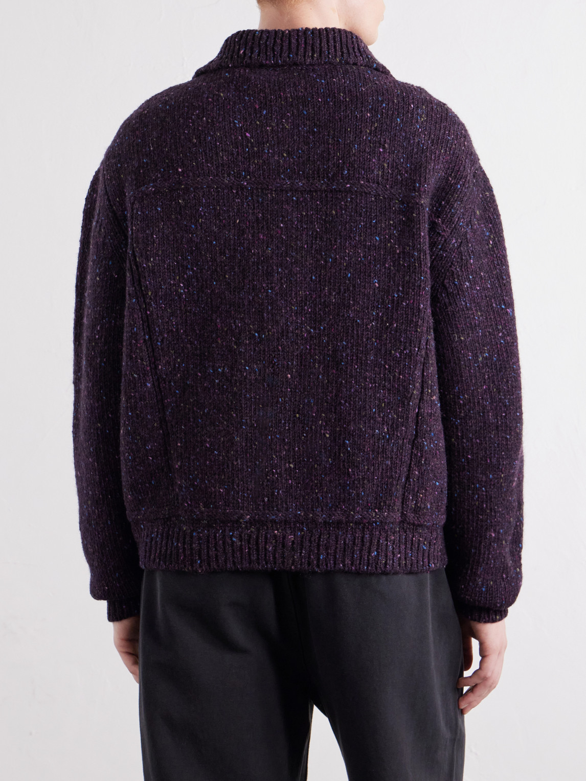 Torro Flecked-Wool Cardigan