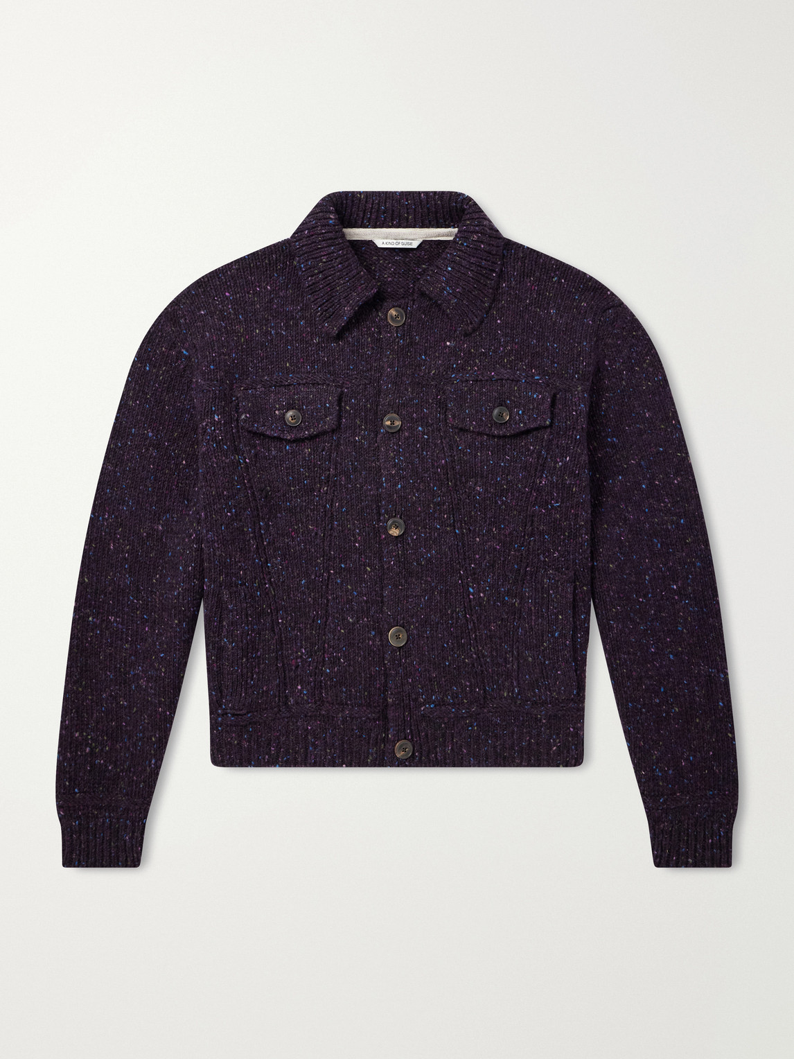 Torro Flecked-Wool Cardigan