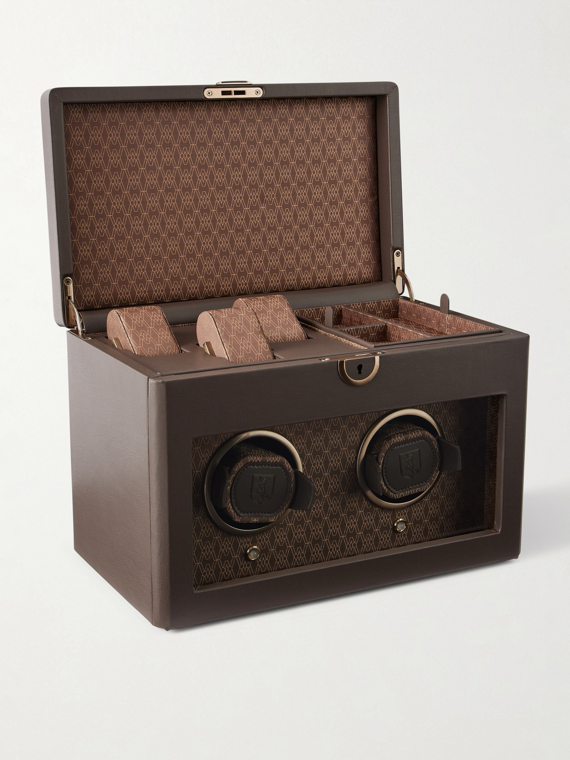 Wolf Earth Double Watch Winder - Men