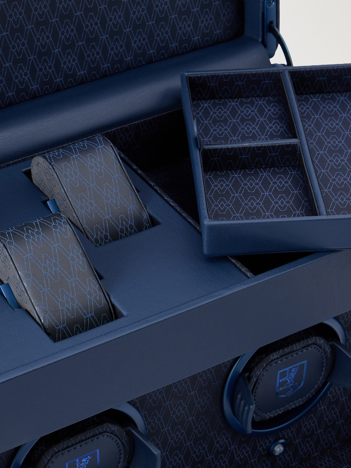  Wolf - Earth Two Piece Watch Winder - Men - Blue 