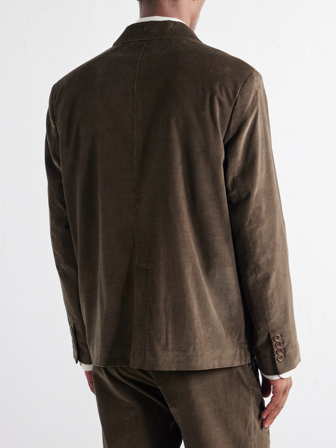 Deconstructed Atelier Cotton-Corduroy Blazer