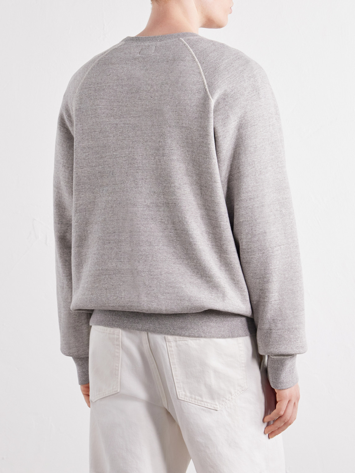 French Terry-Cotton Sweatshirt