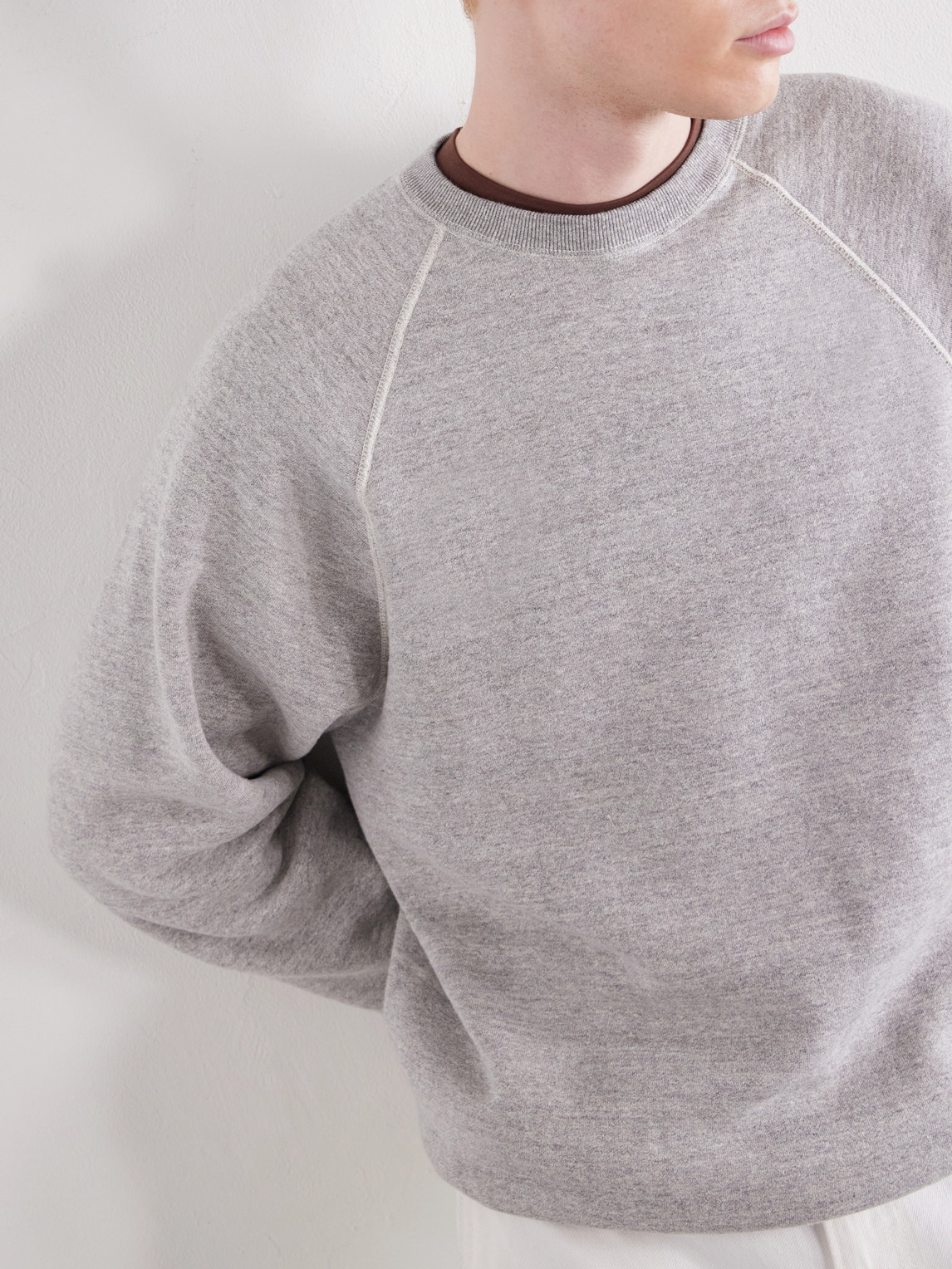 French Terry-Cotton Sweatshirt