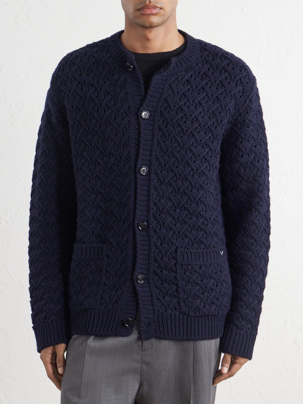 Garavani - Wool And Cashmere-Blend Cardigan