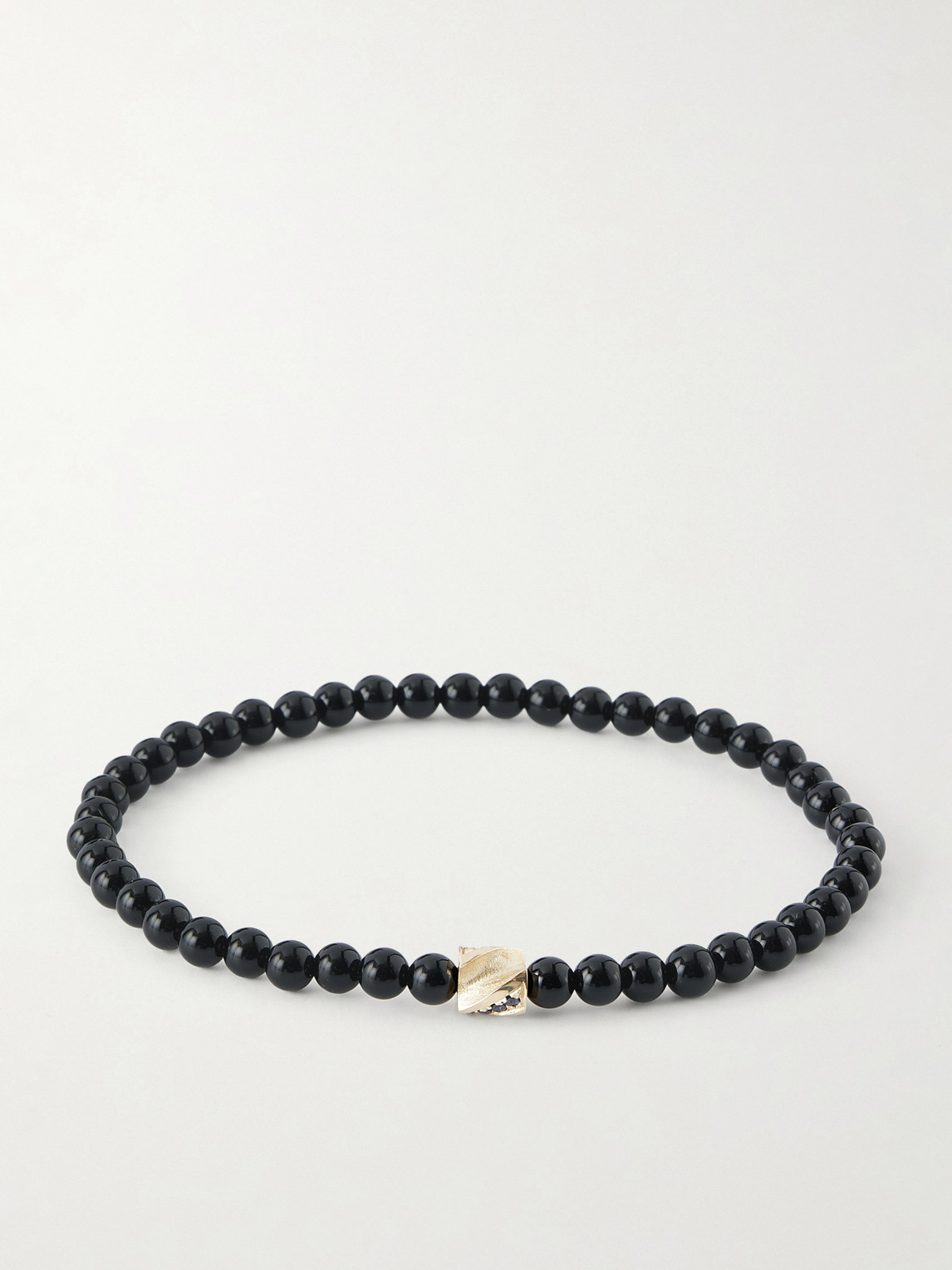 LUIS MORAIS 14-Karat Gold Ruby and Sapphire Bracelet - Men