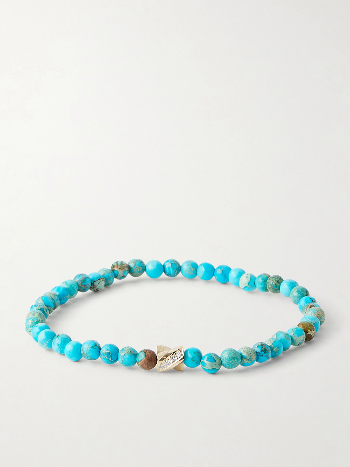 Luis Morais 14-karat Gold Ruby And Sapphire Bracelet In Blue
