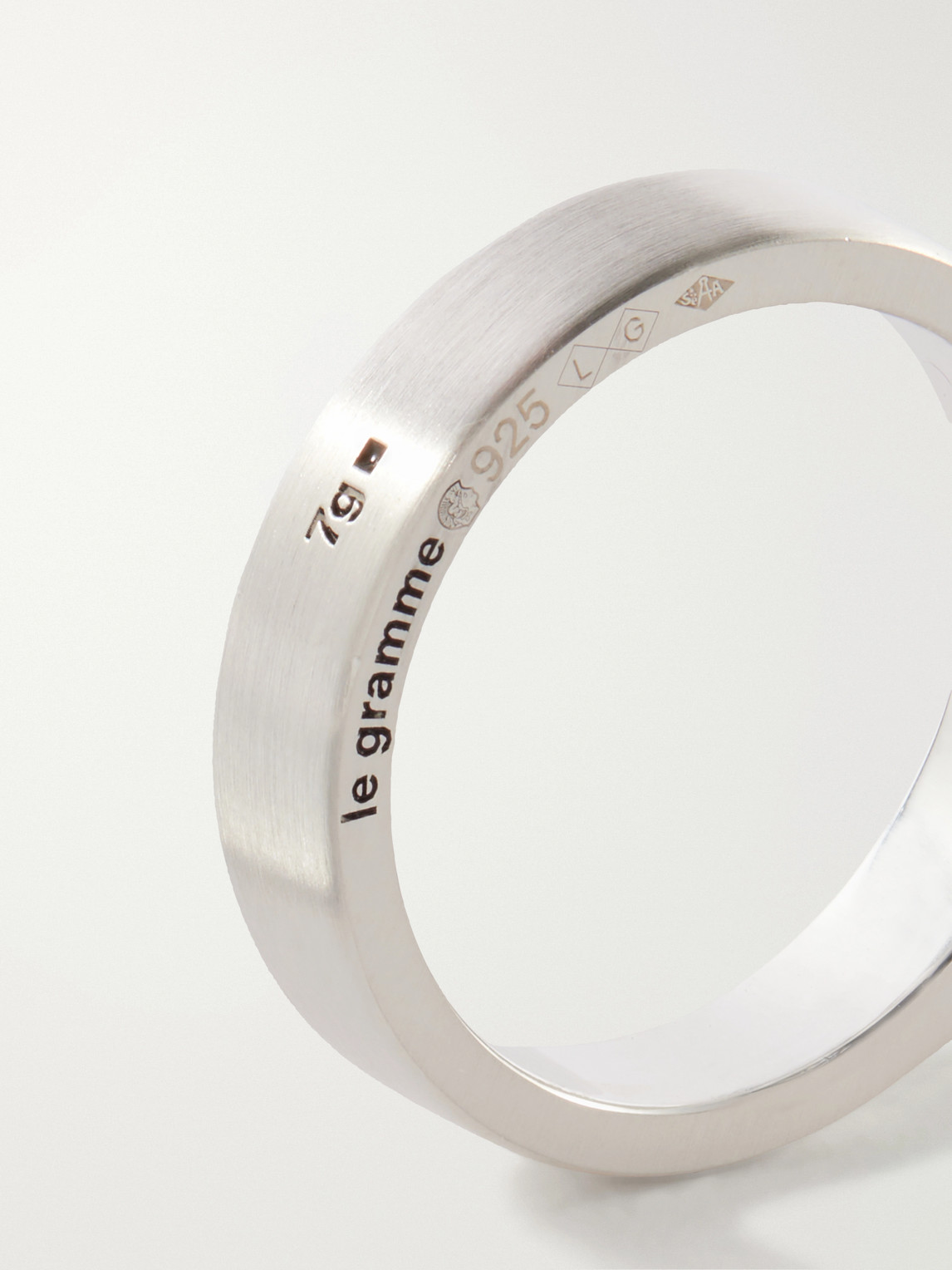 Le Gramme 7g Silver Ring In Silver
