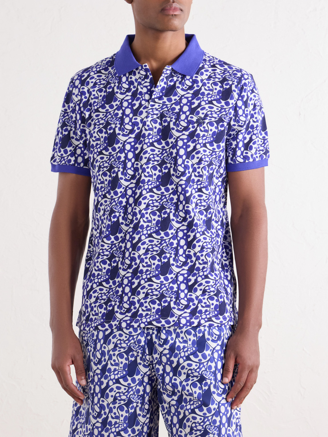 Organic Cotton-Piqué Polo Shirt