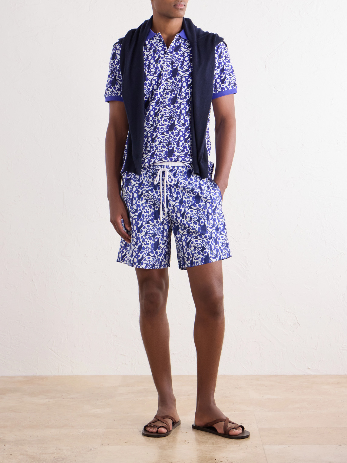 Organic Cotton-Piqué Polo Shirt