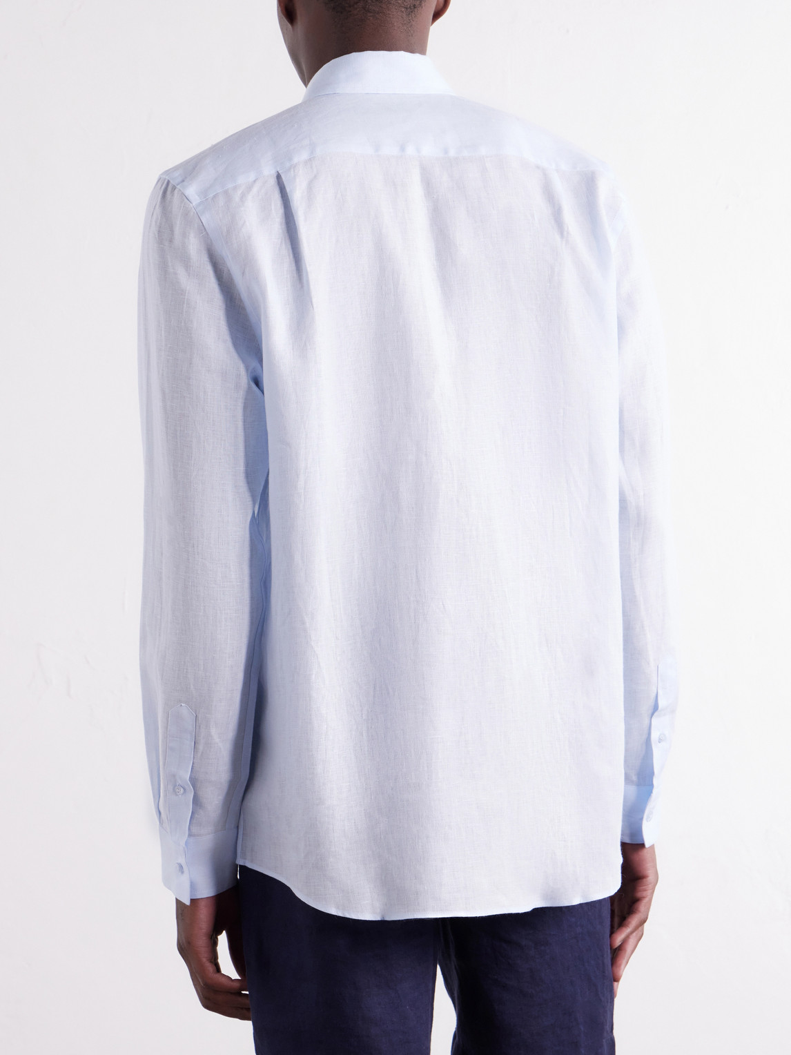 Caroubis Linen-Woven Shirt