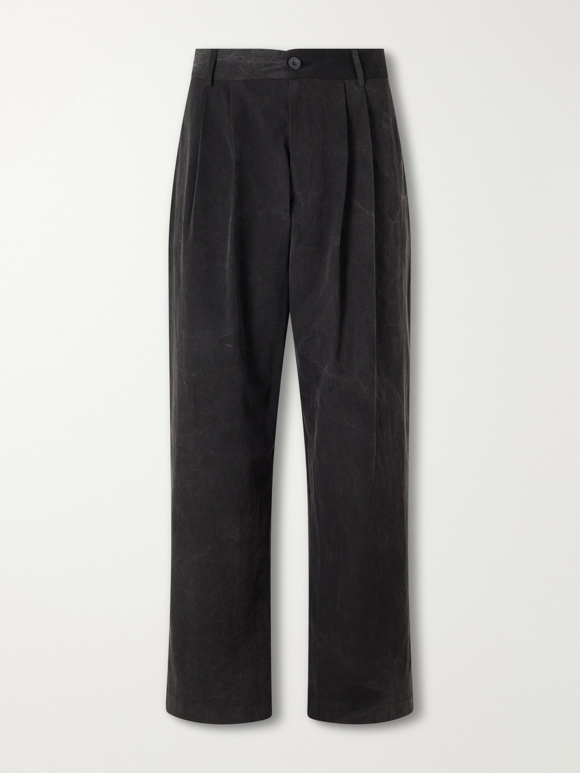 AGOLDE – Slater Straight-Leg Cotton-Moleskin Trousers