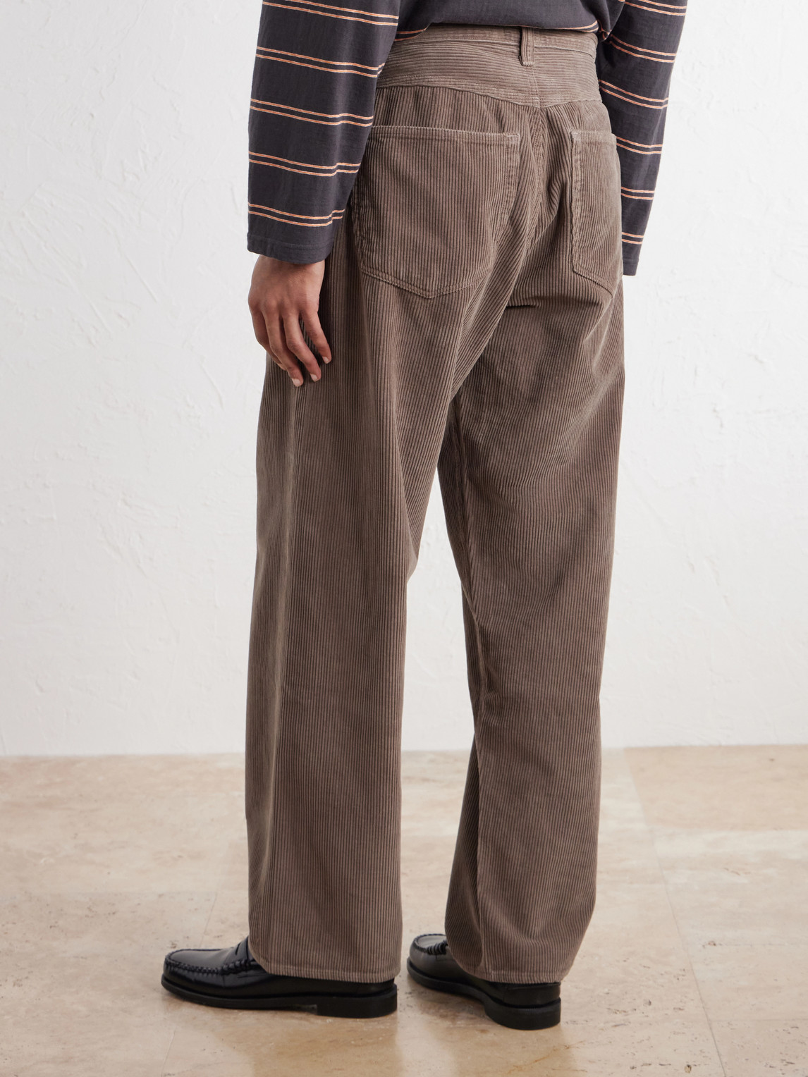 Fusion Straight-Leg Cotton- Corduroy