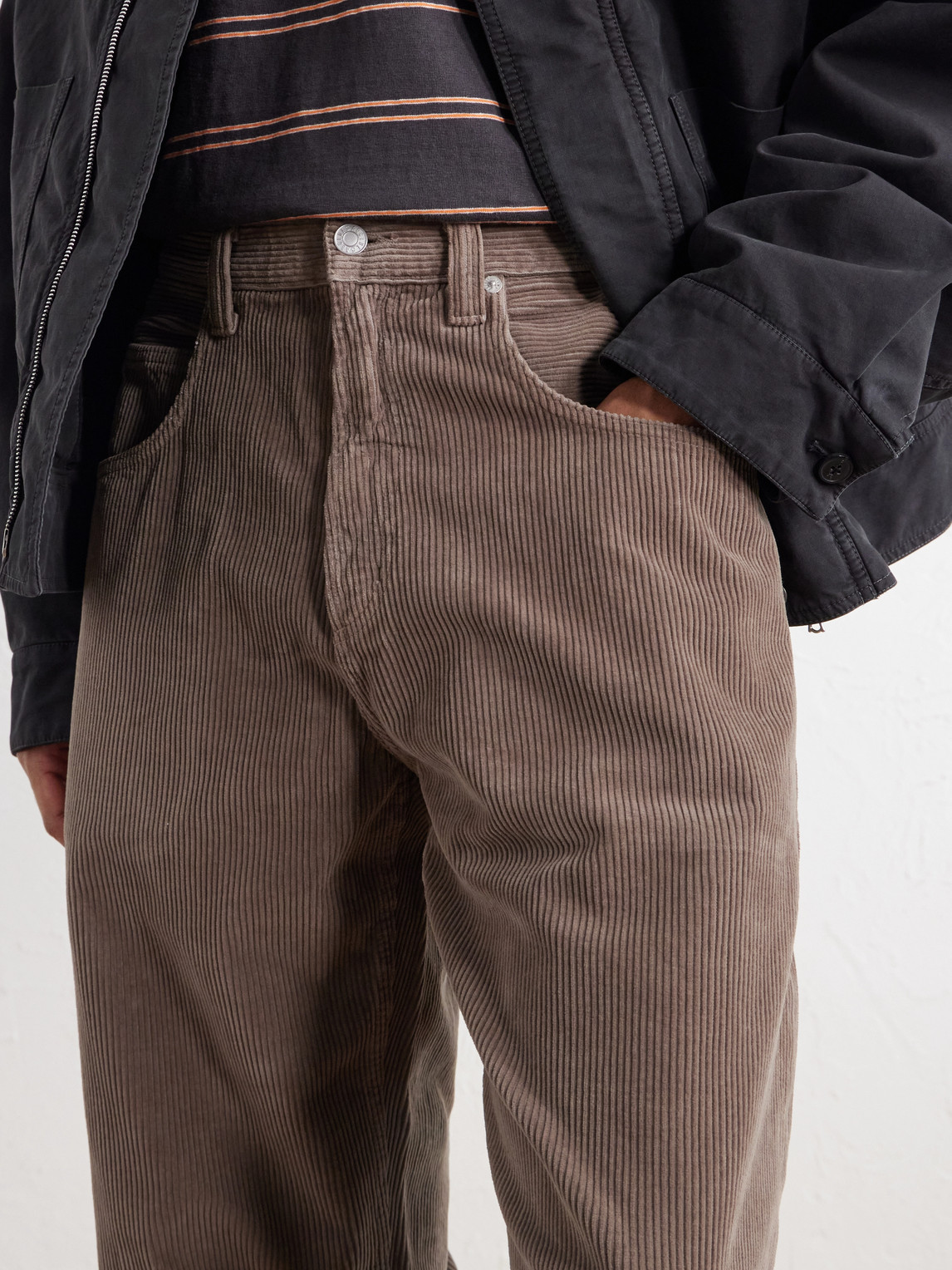 Fusion Straight-Leg Cotton- Corduroy