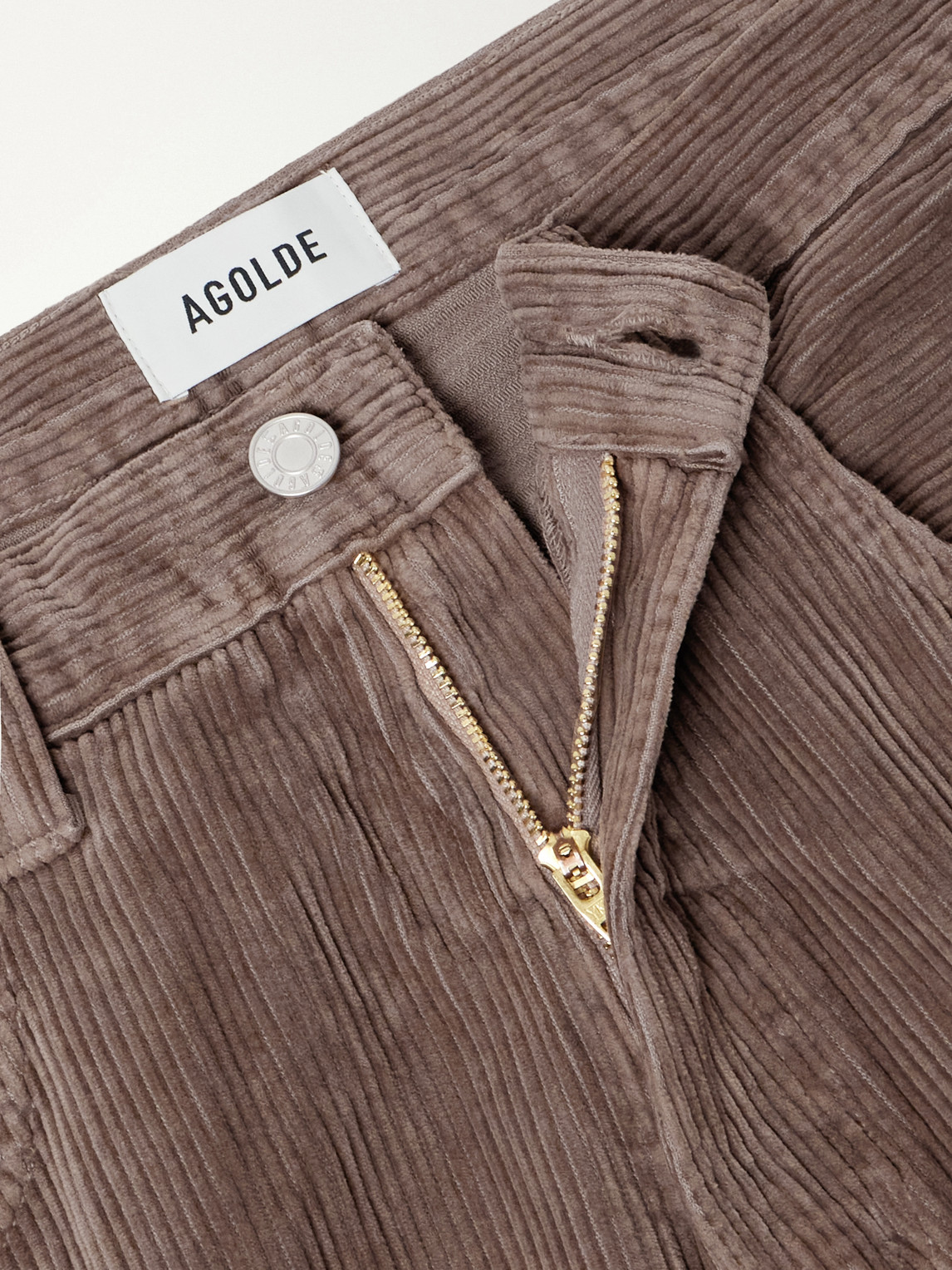 Fusion Straight-Leg Cotton- Corduroy