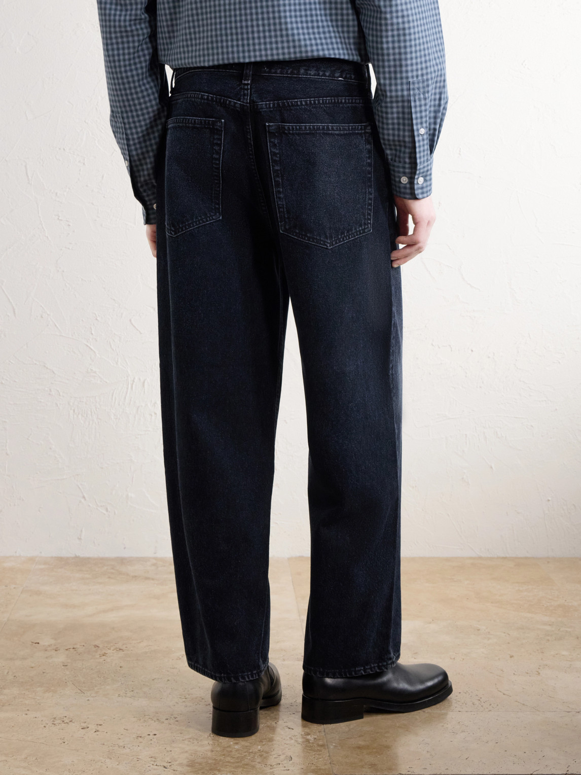 Deka Organic Wide-Leg Jeans