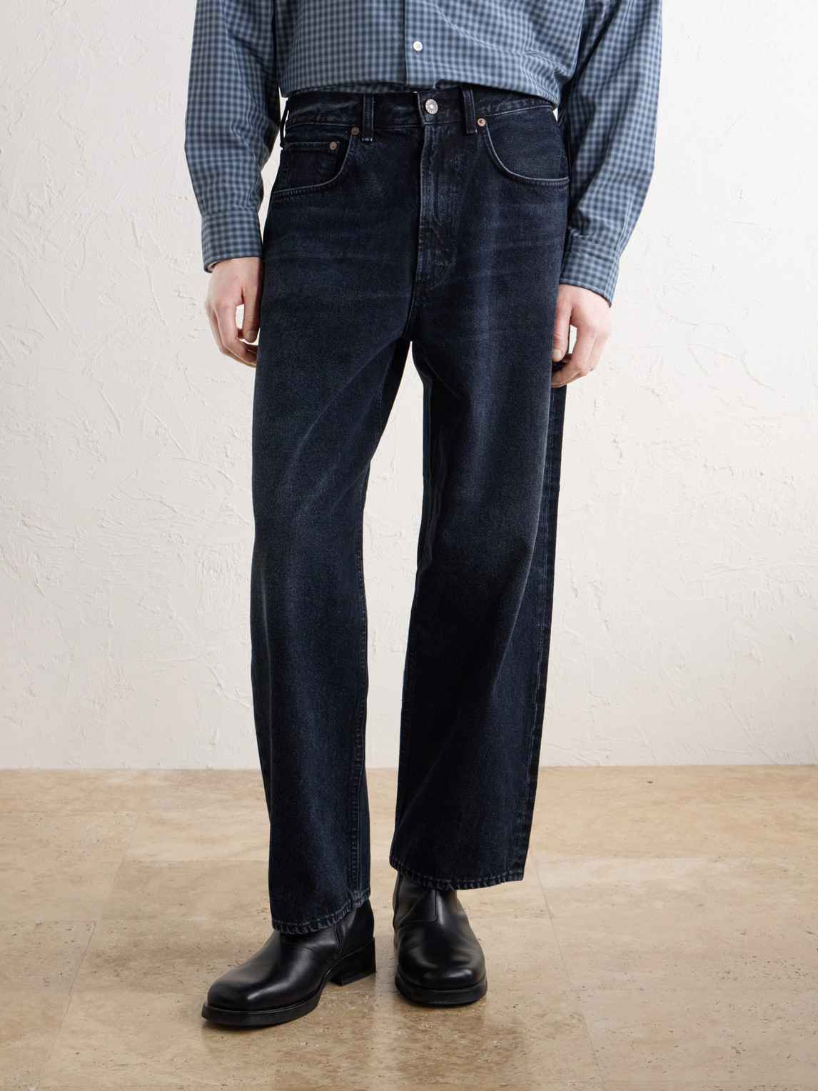 Deka Organic Wide-Leg Jeans