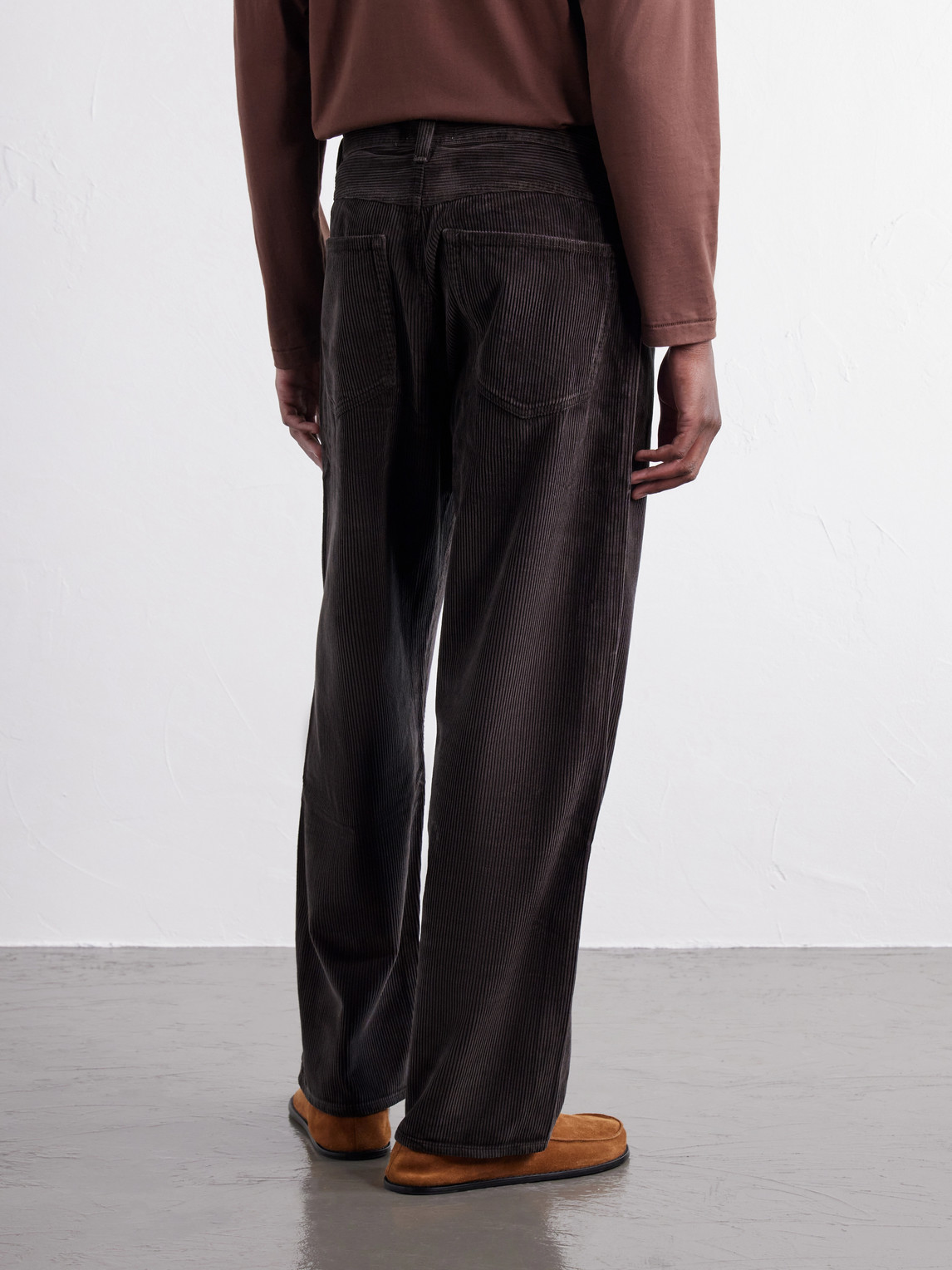 Fusion Straight-Leg Cotton- Corduroy