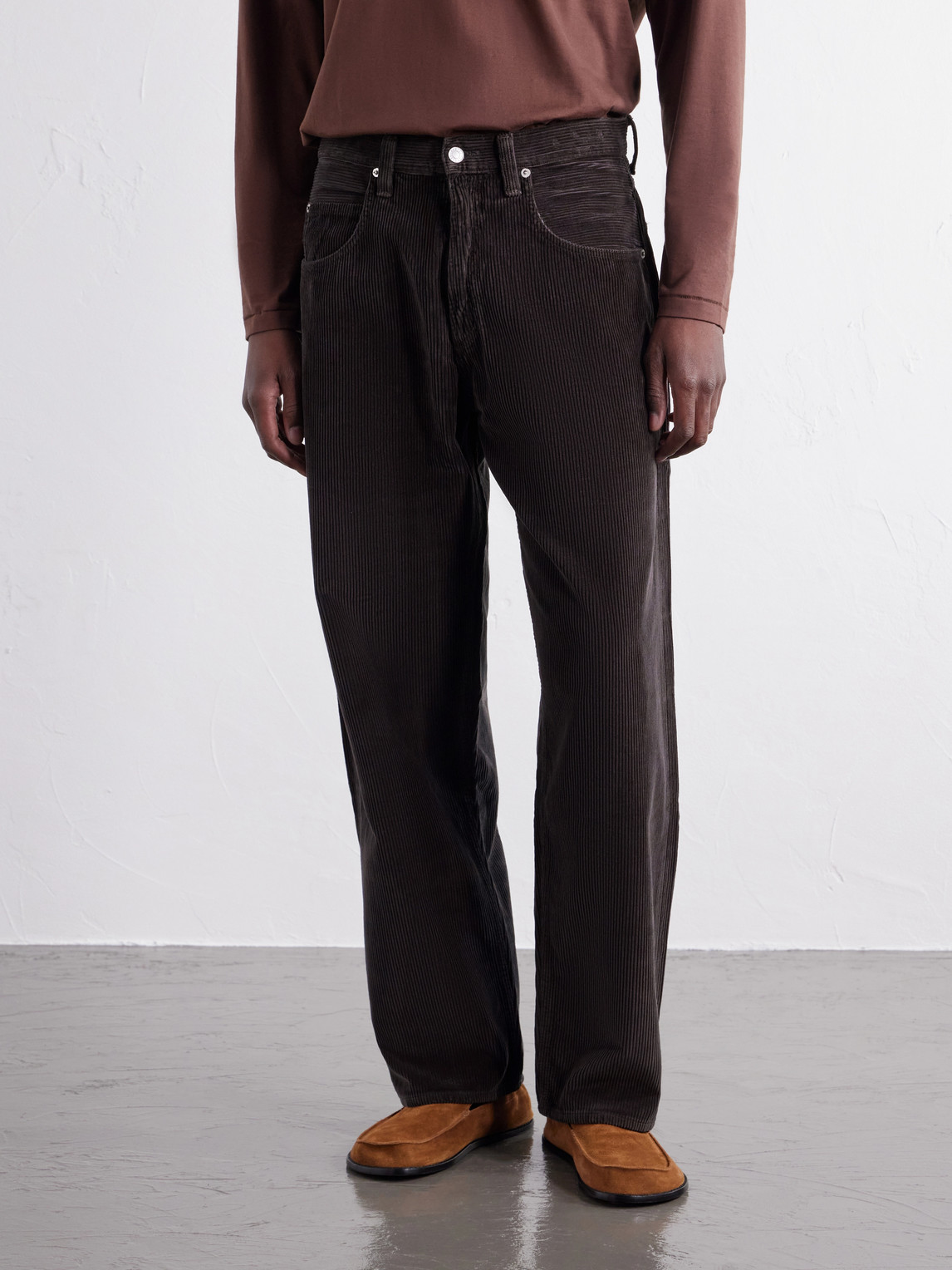 Fusion Straight-Leg Cotton- Corduroy