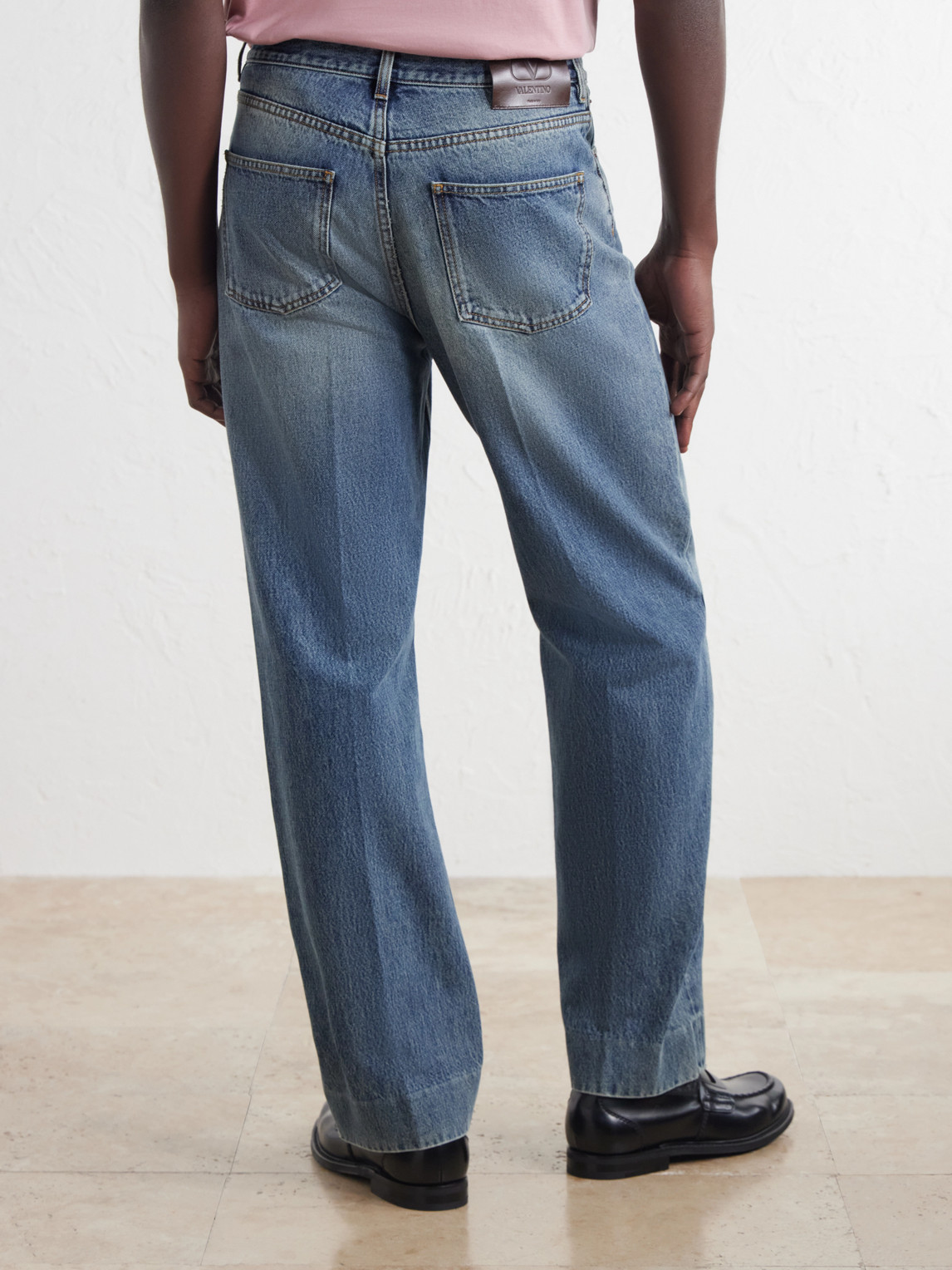 Garavani - Straight-Leg Washed Jeans