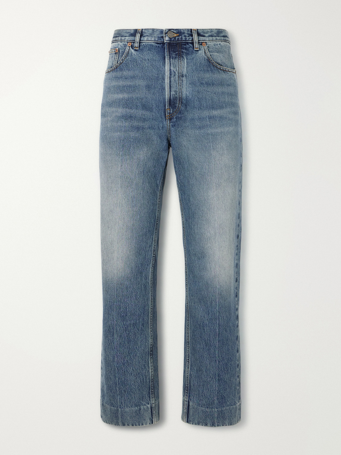 Garavani - Straight-Leg Washed Jeans