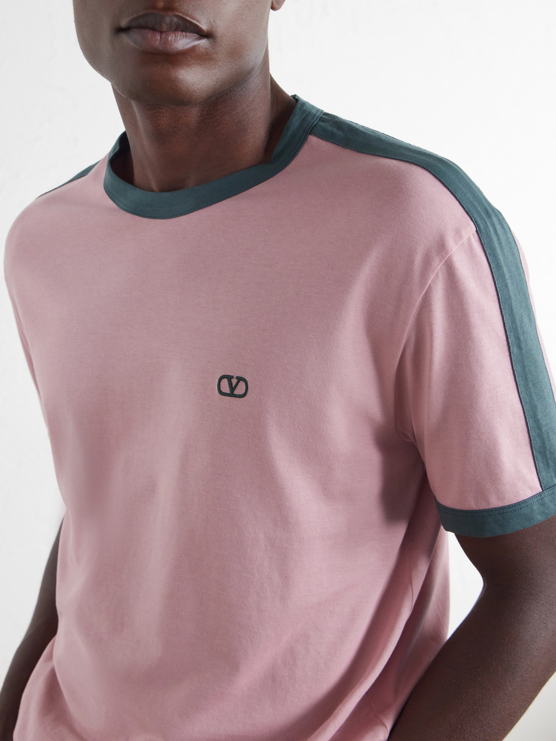 Garavani - Vlogo-Embroidered Cotton-Jersey T-Shirt