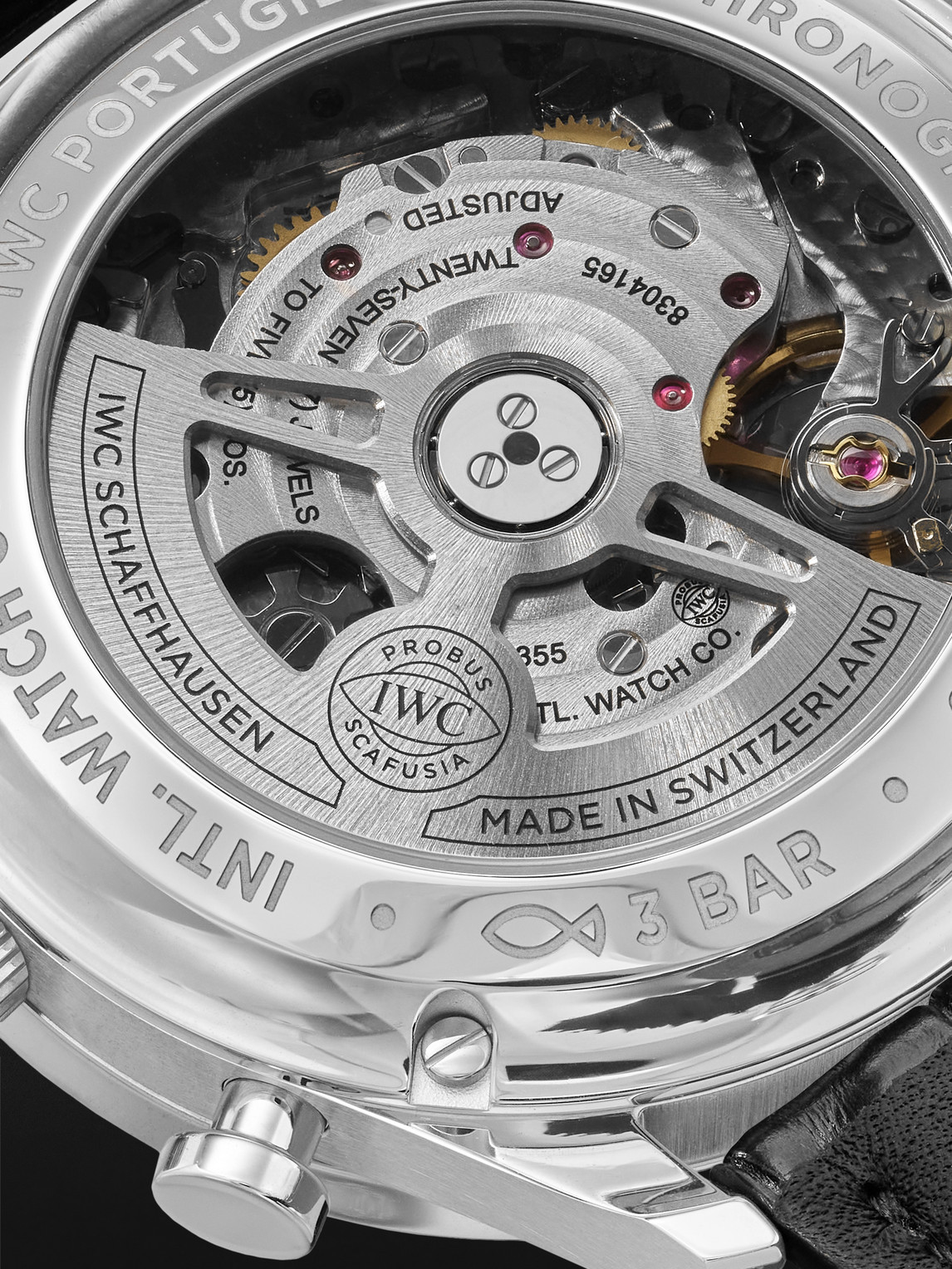  Iwc Schaffhausen - Portugieser Automatic Chronograph 41mm Stainless Steel And Alligator Watch, Ref. No. Iw371624 - Men - Gold 