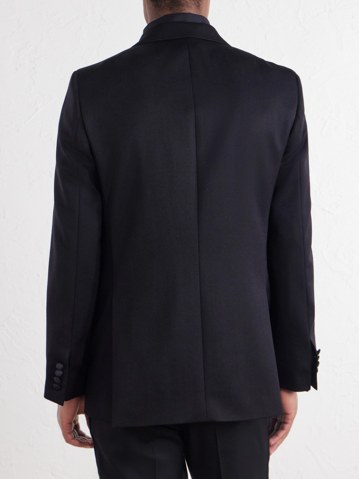 Tommy Grosgrain-Trimmed Wool Tuxedo Jacket