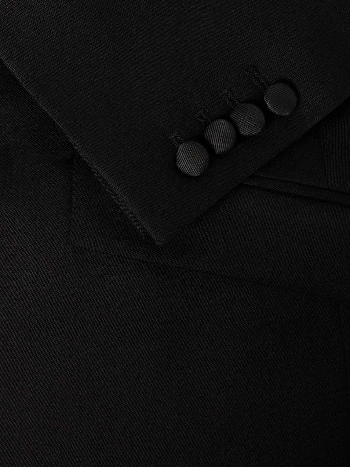 Tommy Grosgrain-Trimmed Wool Tuxedo Jacket