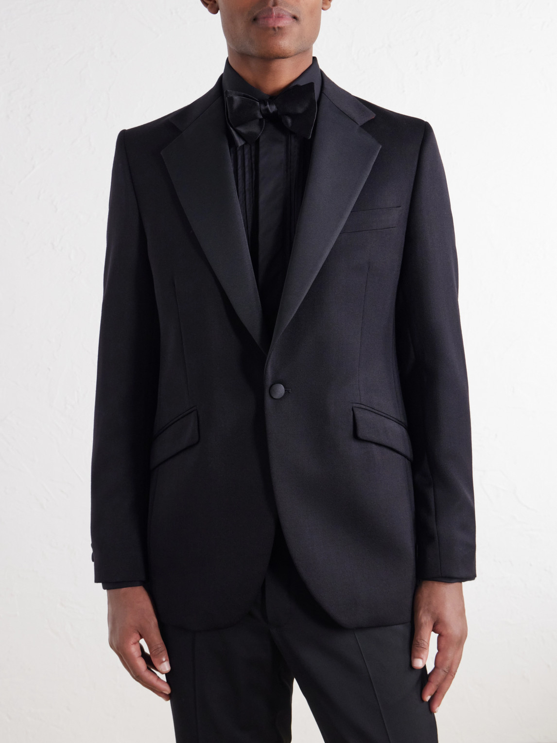 Tommy Grosgrain-Trimmed Wool Tuxedo Jacket