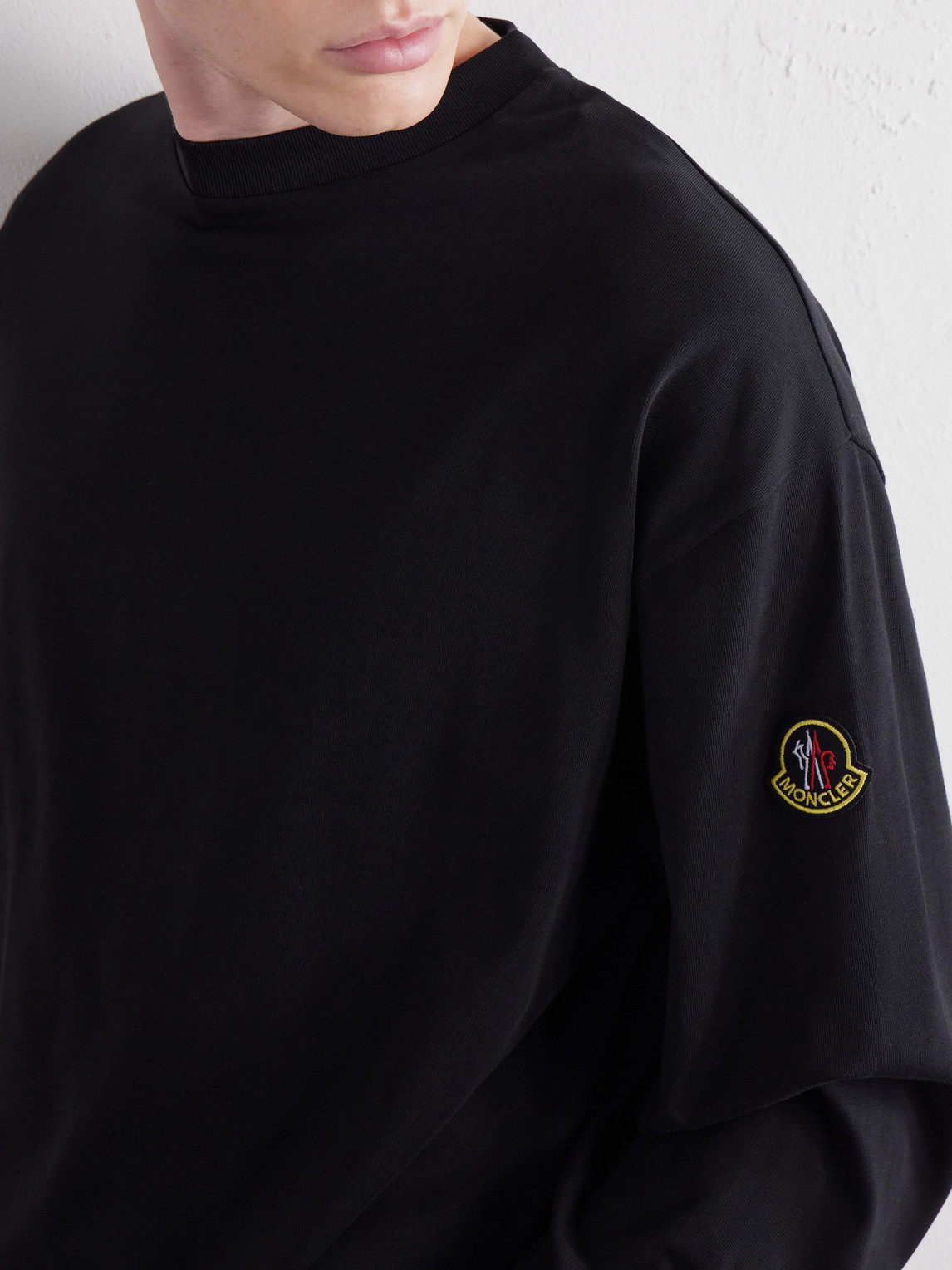 Logo-Detailed Cotton-Jersey T-Shirt