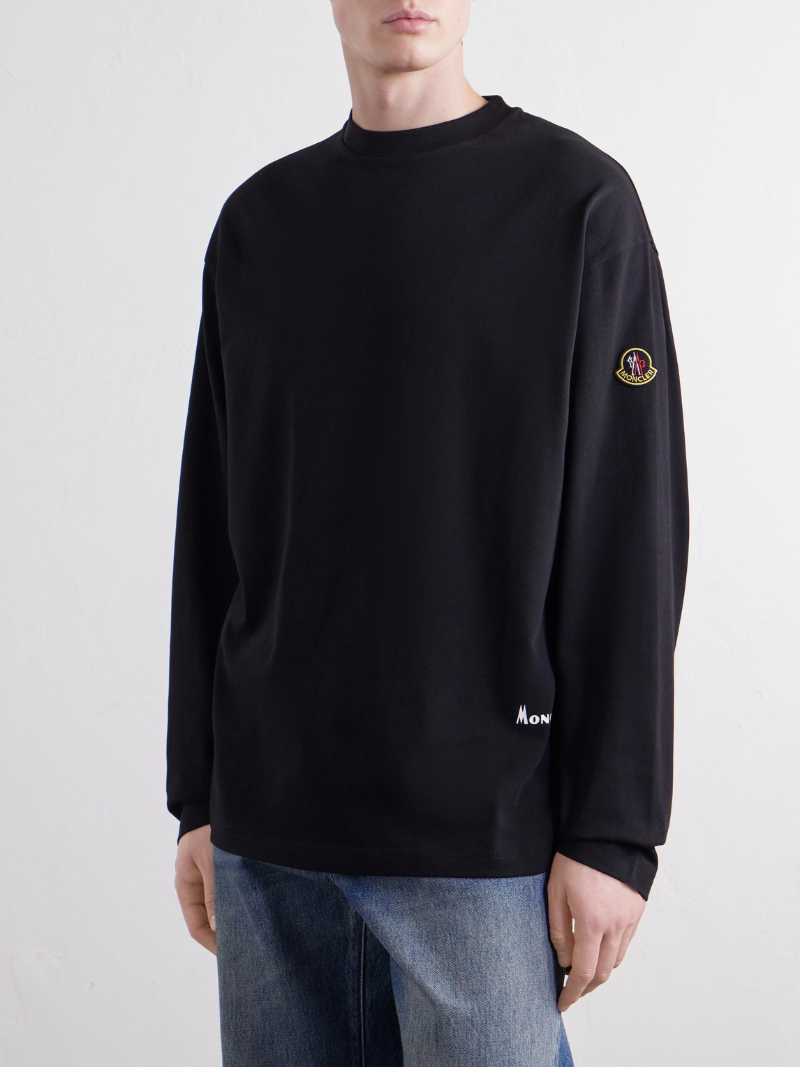 Logo-Detailed Cotton-Jersey T-Shirt