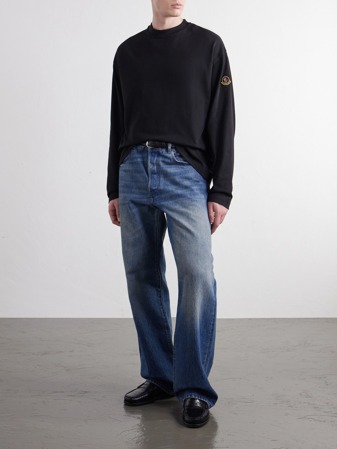 Logo-Detailed Cotton-Jersey T-Shirt